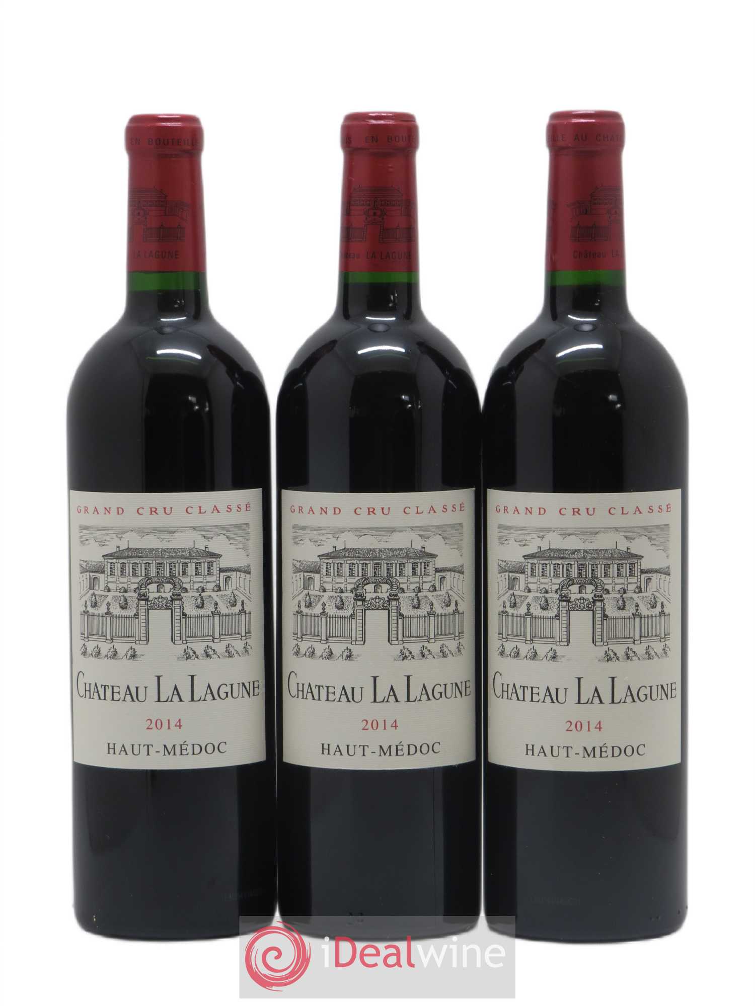Château la Lagune 3ème Grand Cru Classé 2014 - Lot de 3 bouteilles - 0