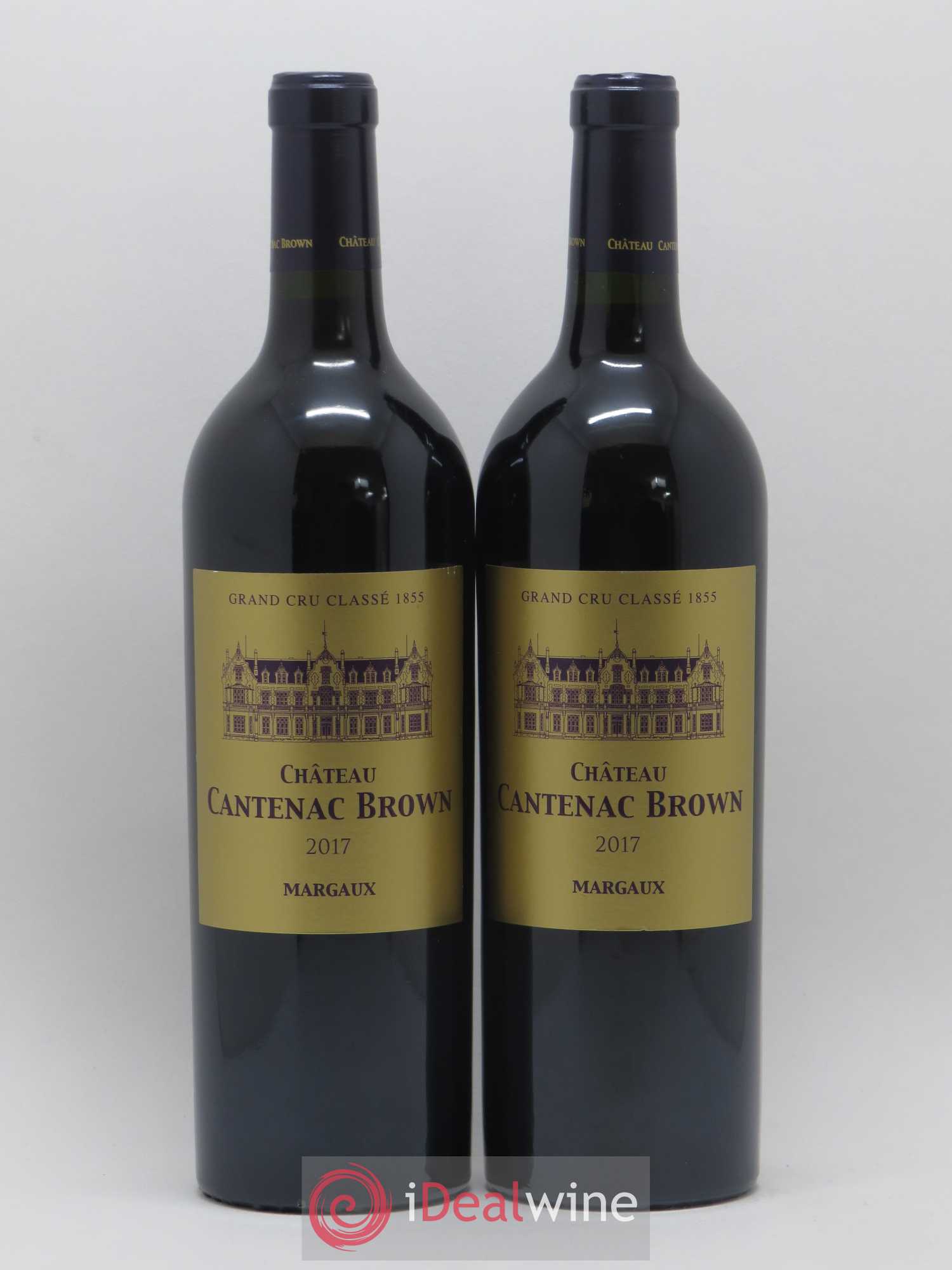 Château Cantenac Brown 3ème Grand Cru Classé 2017 - Lot de 2 bouteilles - 0