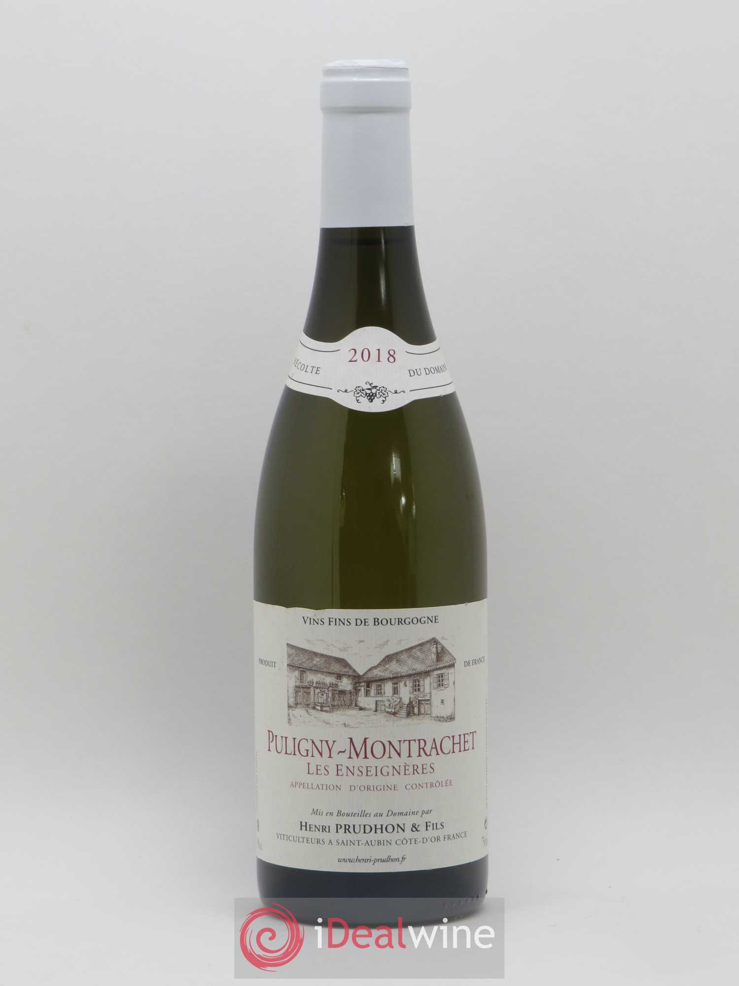 Puligny-Montrachet Les Enseignères Domaine Henri Prudhon 2018 - Posten von 1 Flasche - 0