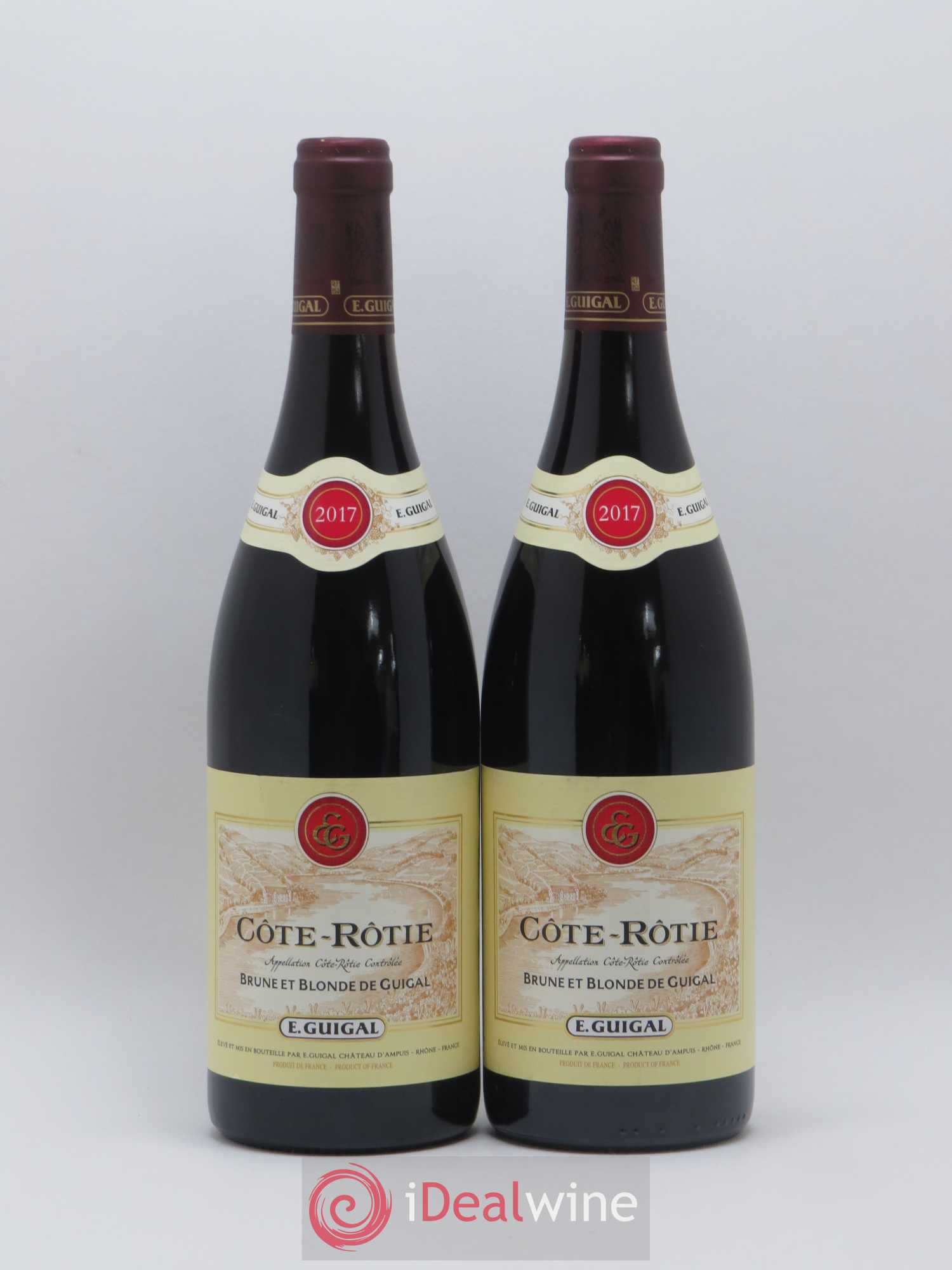 Côte-Rôtie Côtes Brune et Blonde Guigal 2017 - Lot de 2 bouteilles - 0