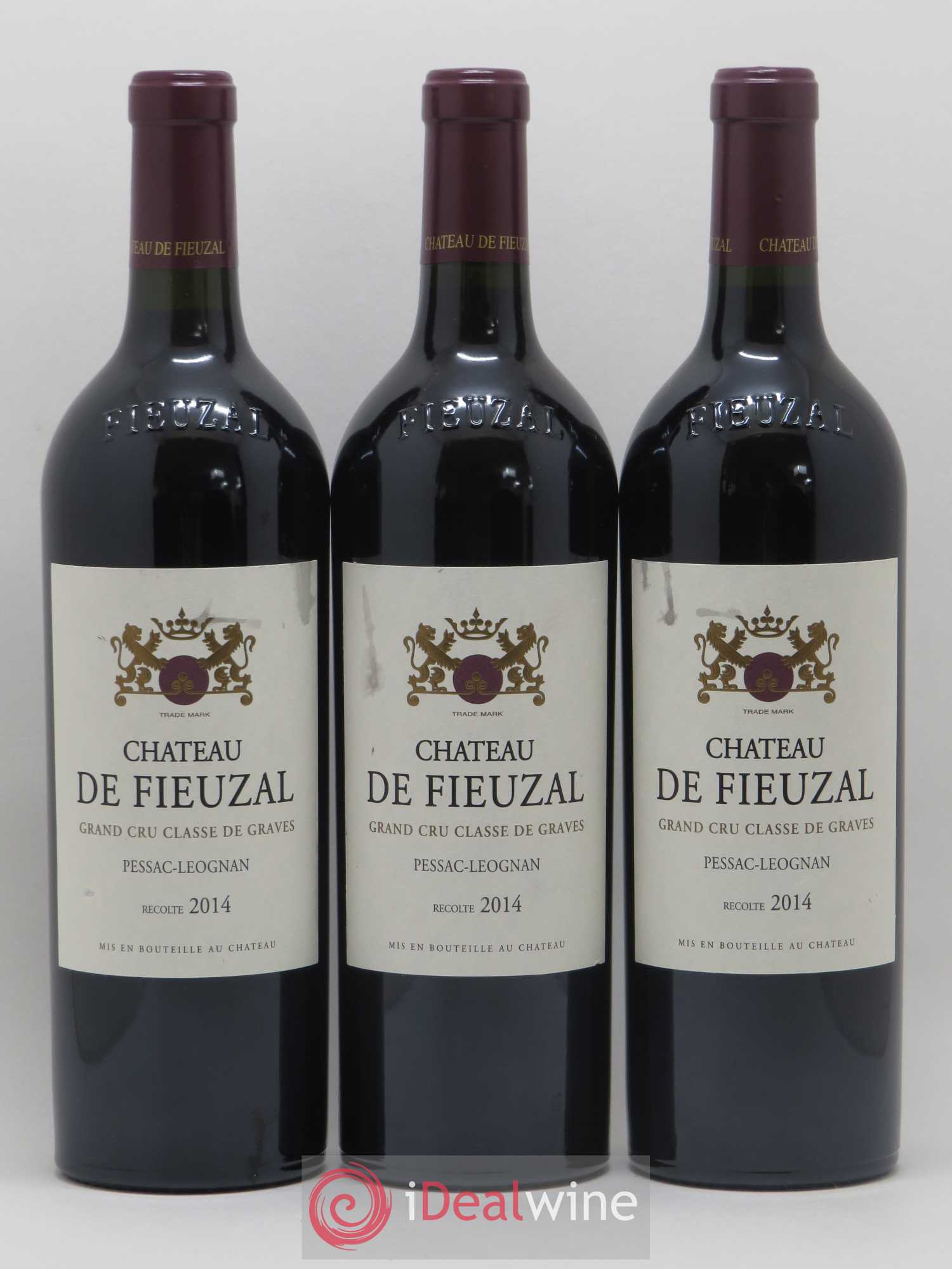 Château de Fieuzal Cru Classé de Graves 2014 - Lot de 3 bouteilles - 0
