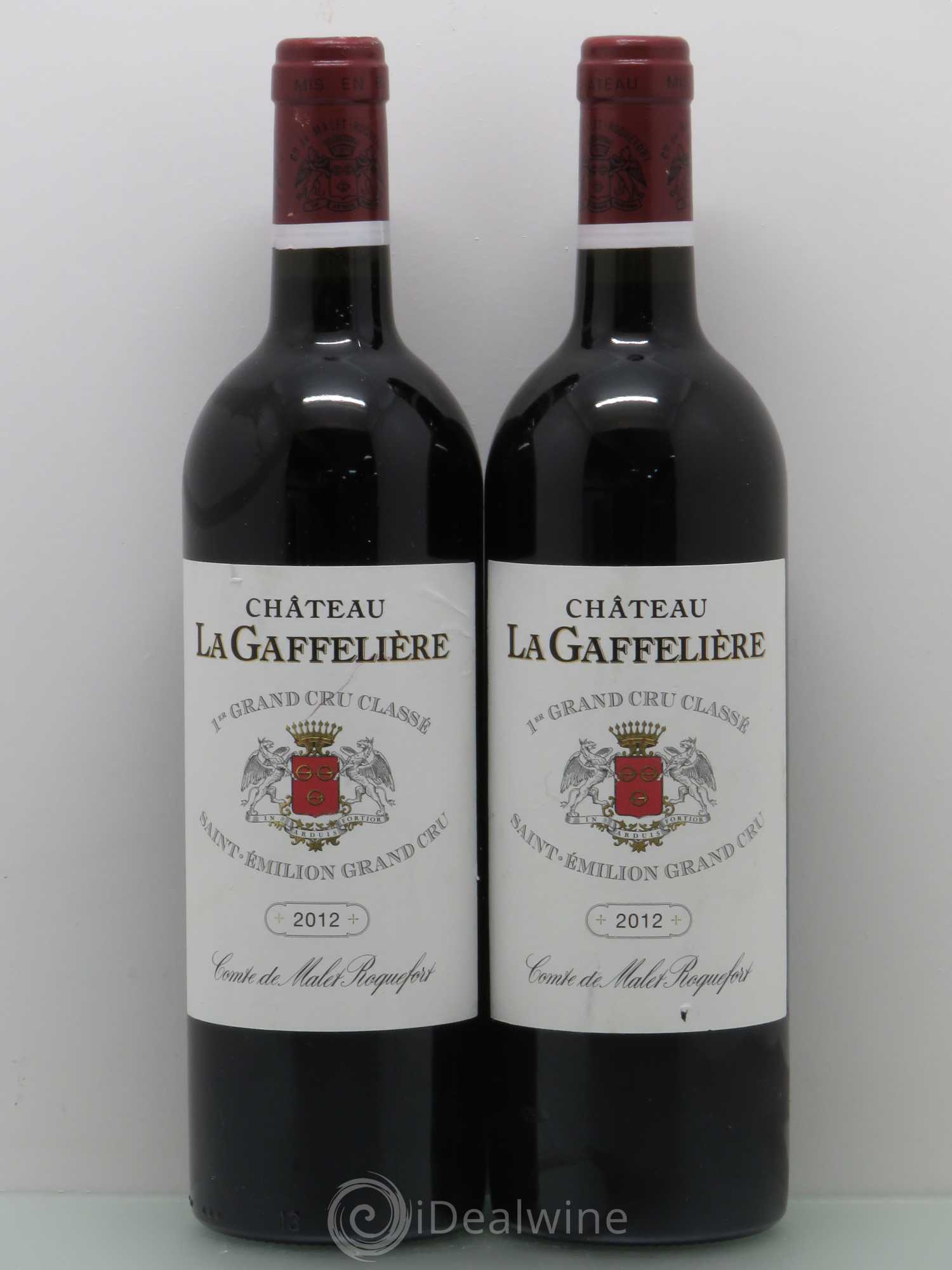 Château la Gaffelière 1er Grand Cru Classé B 2012 - Lot de 2 bouteilles - 0
