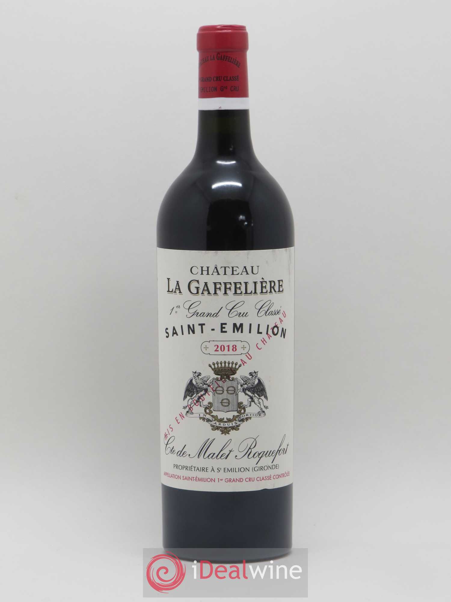 Château la Gaffelière 1er Grand Cru Classé B 2018 - Lot de 1 bouteille - 0