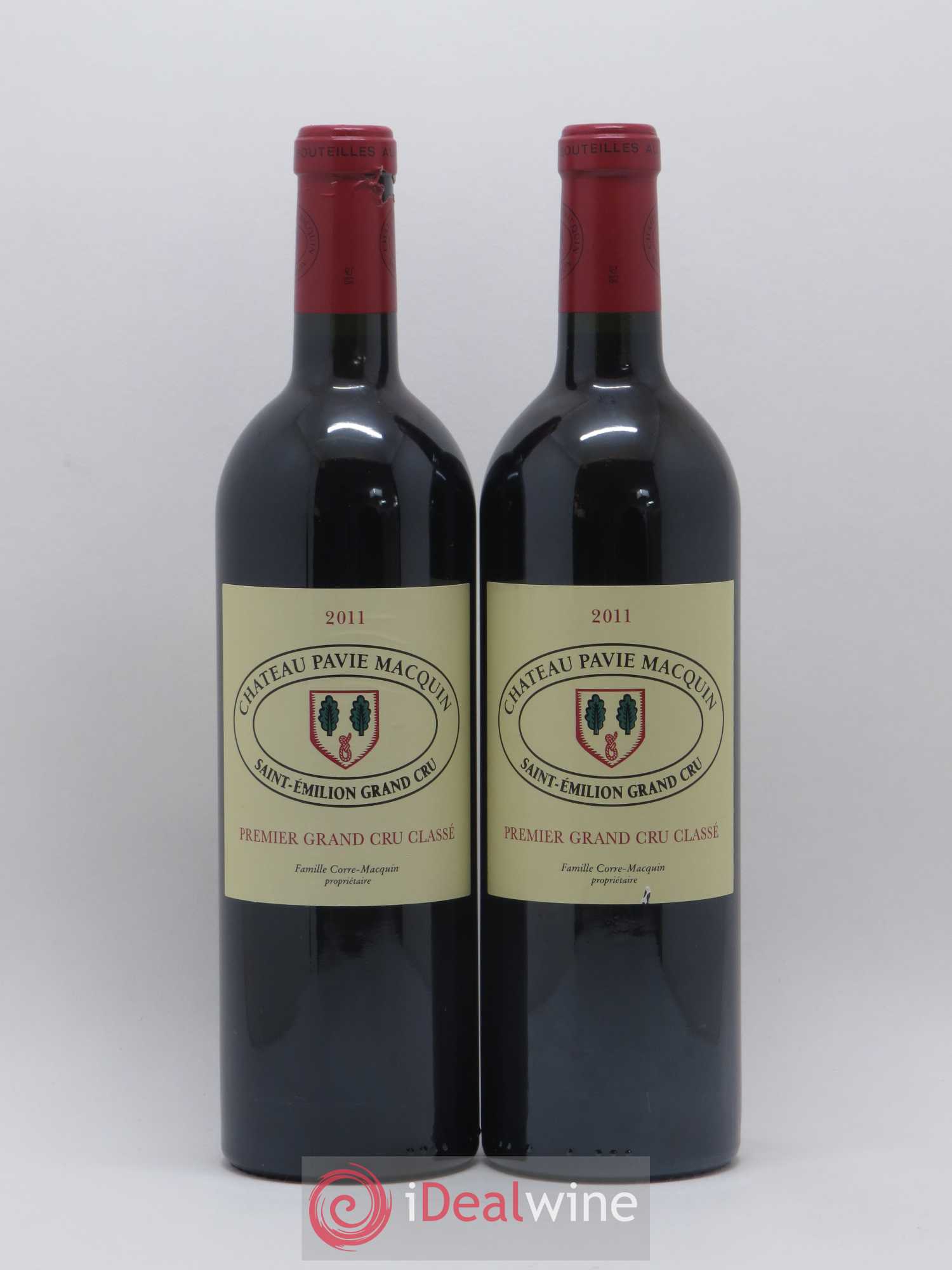 Château Pavie Macquin 1er Grand Cru Classé B 2011 - Lot de 2 bouteilles - 0
