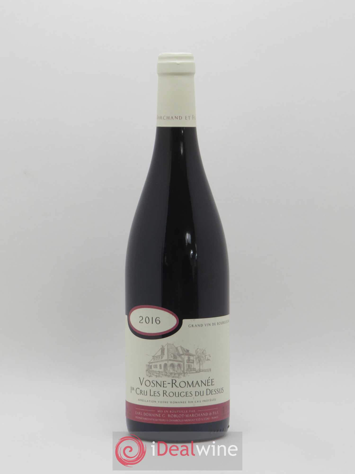 Vosne-Romanée 1er Cru Les Rouges Du Dessus Domaine Roblot Marchand 2016 - Lot of 1 bottle - 0