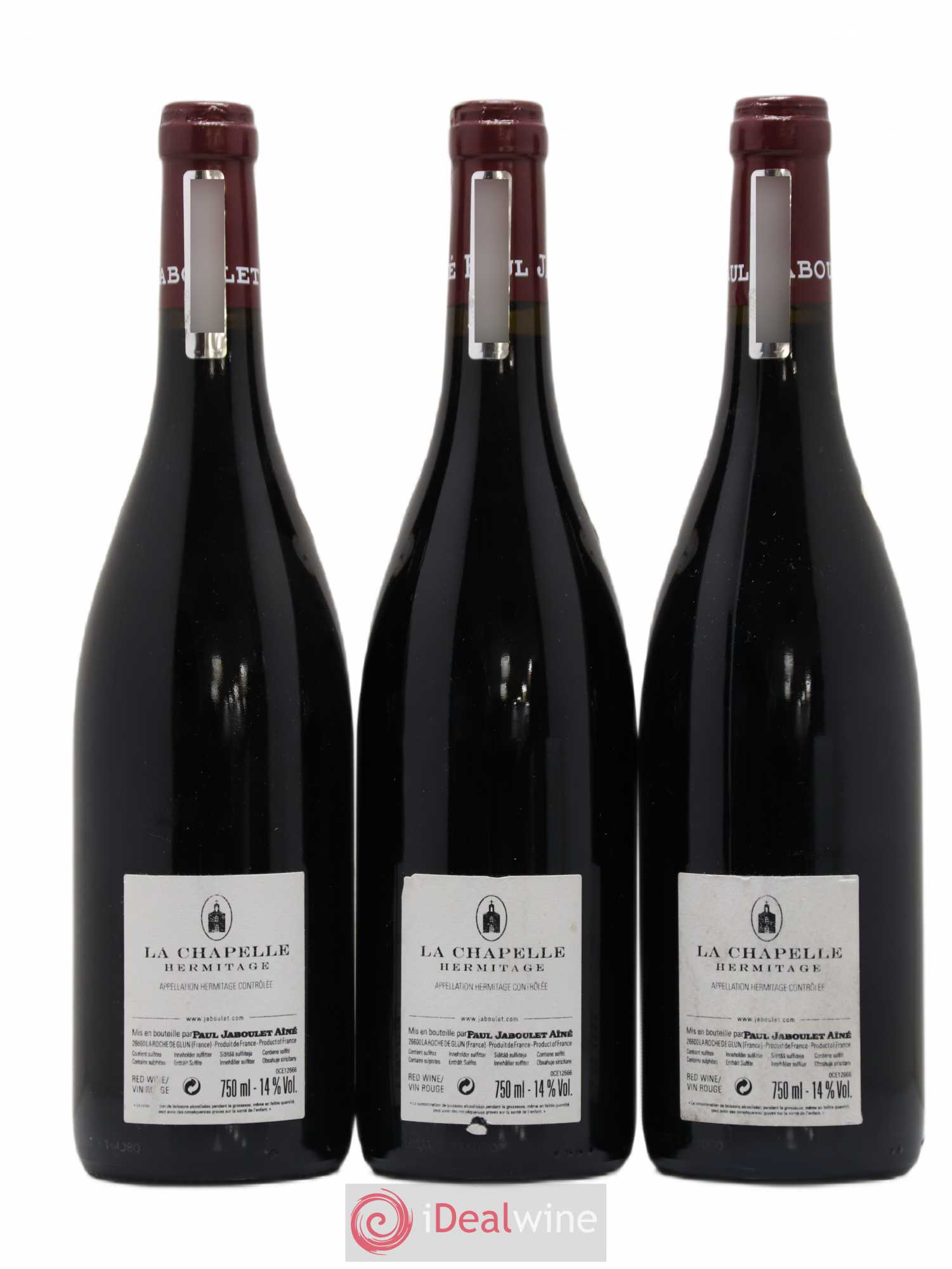 Hermitage La Chapelle Paul Jaboulet Ainé 2011 - Lot de 3 bouteilles - 1