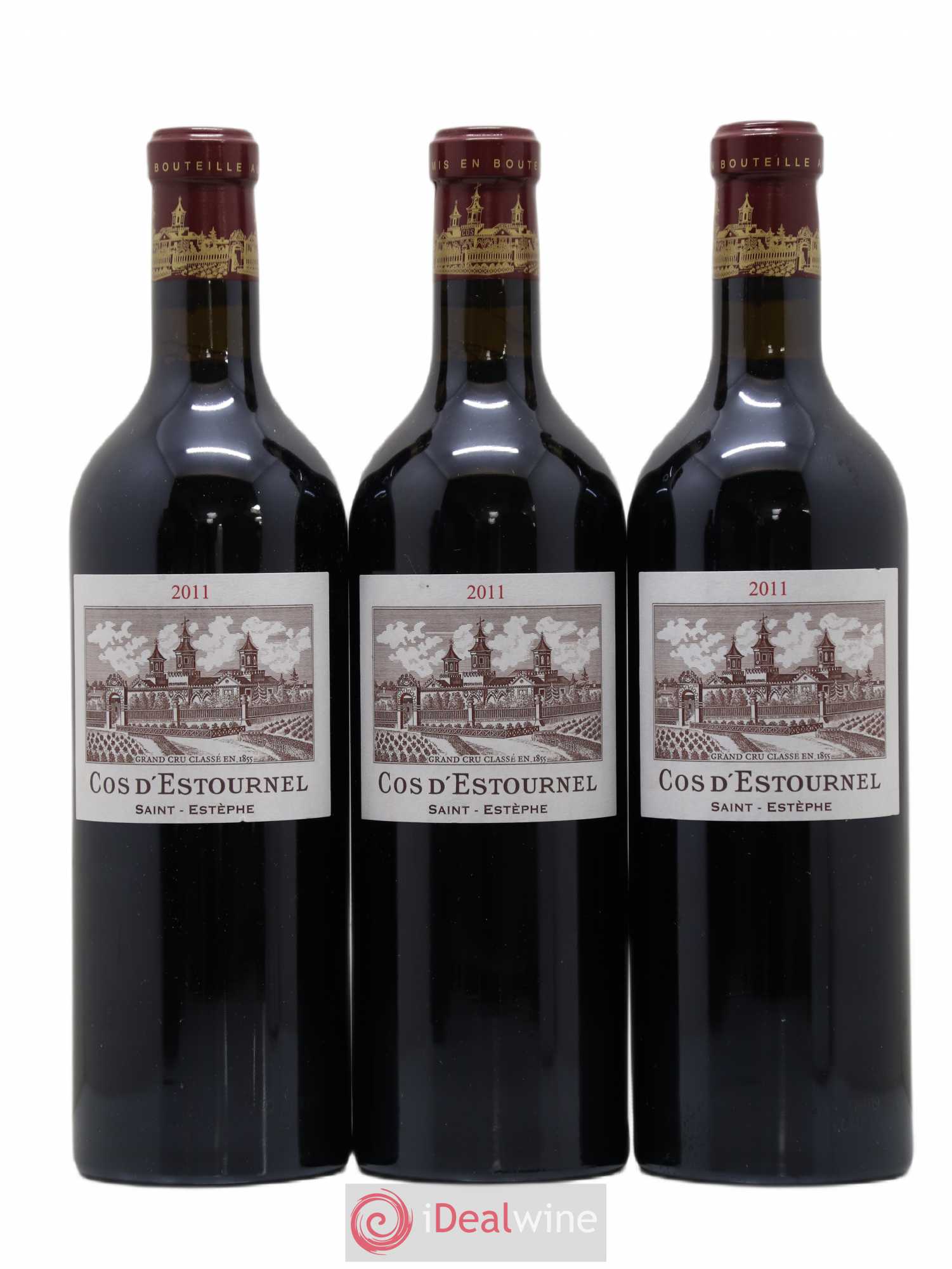 Cos d'Estournel 2ème Grand Cru Classé 2011 - Lot de 3 bouteilles - 0