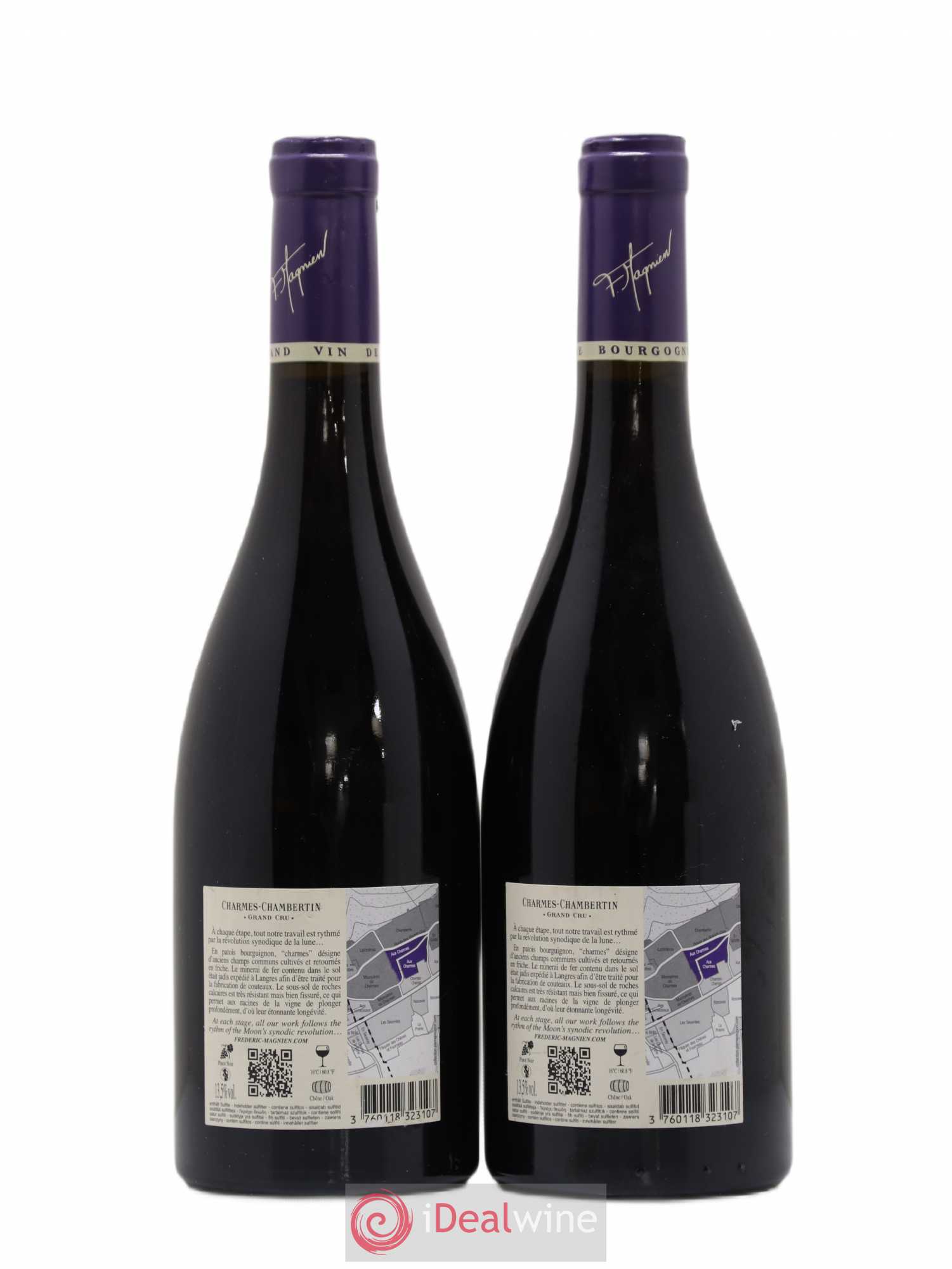 Charmes-Chambertin Grand Cru Frédéric Magnien 2014 - Lot de 2 bouteilles - 1