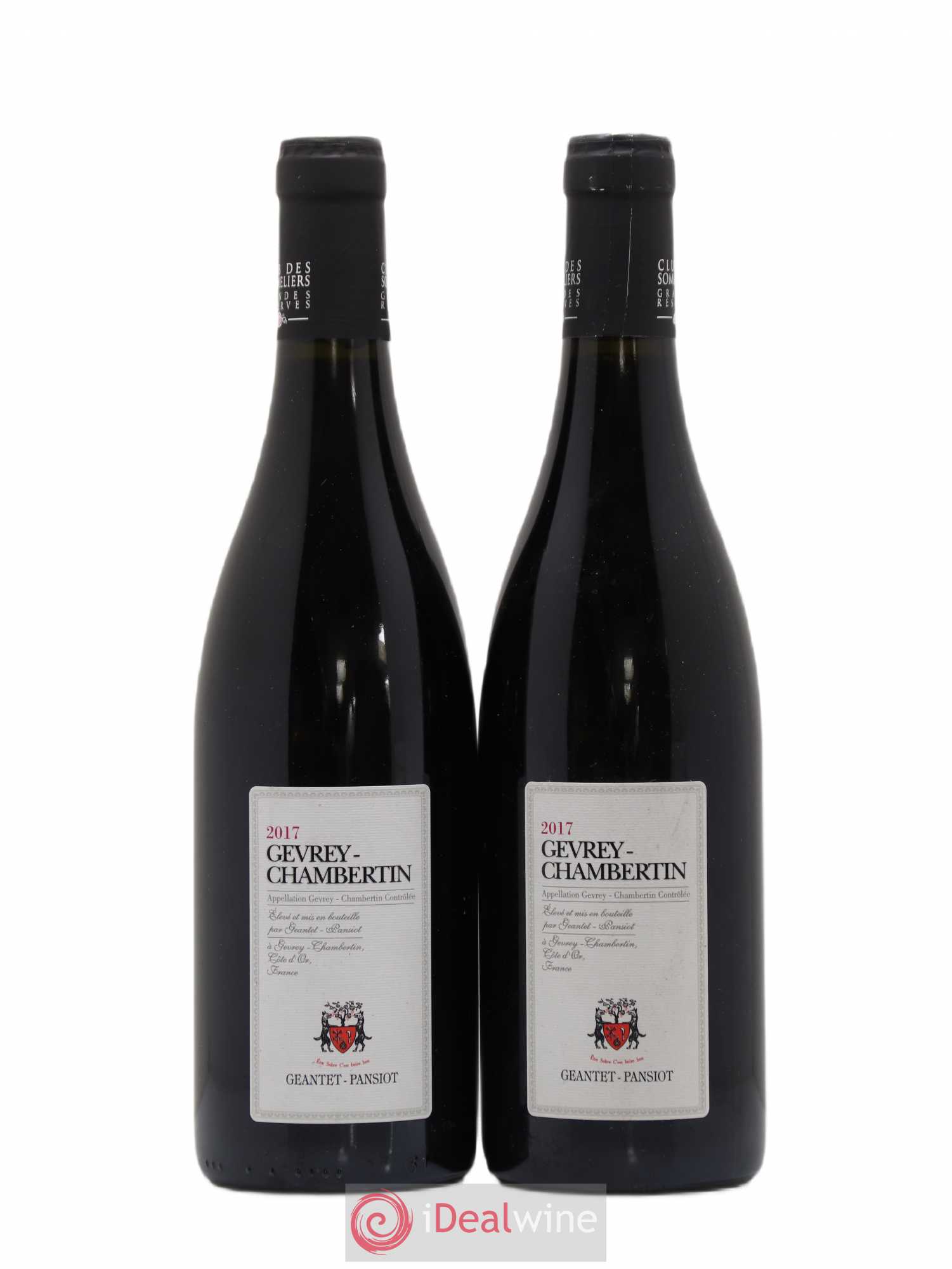 Gevrey-Chambertin Geantet-Pansiot Club des Sommeliers 2017 - Posten von 2 Flaschen - 0