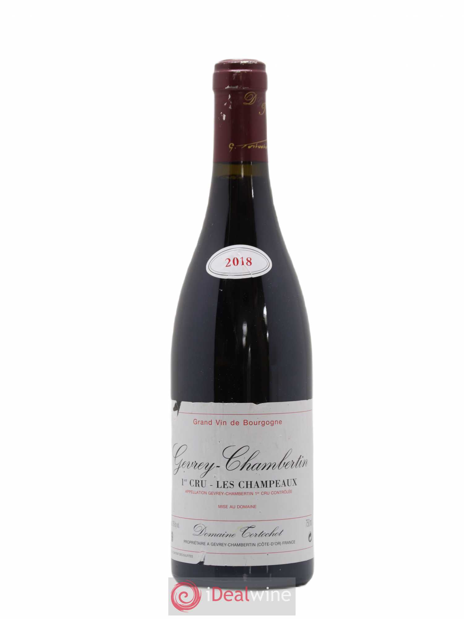 Gevrey-Chambertin 1er Cru Les Champeaux Tortochot (Domaine) 2018 - Lot de 1 bouteille - 0