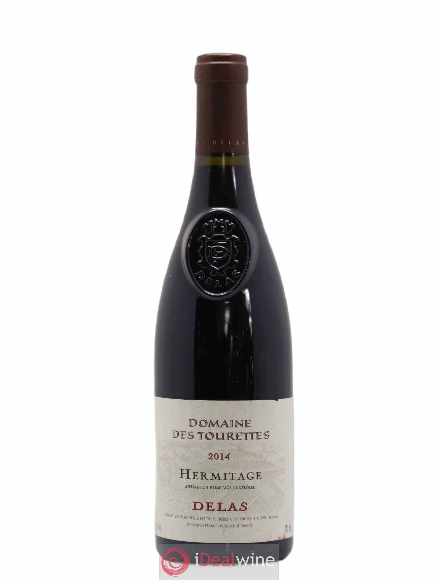 Hermitage Domaine des Tourettes Delas Frères 2014 - Lot de 1 bouteille - 0