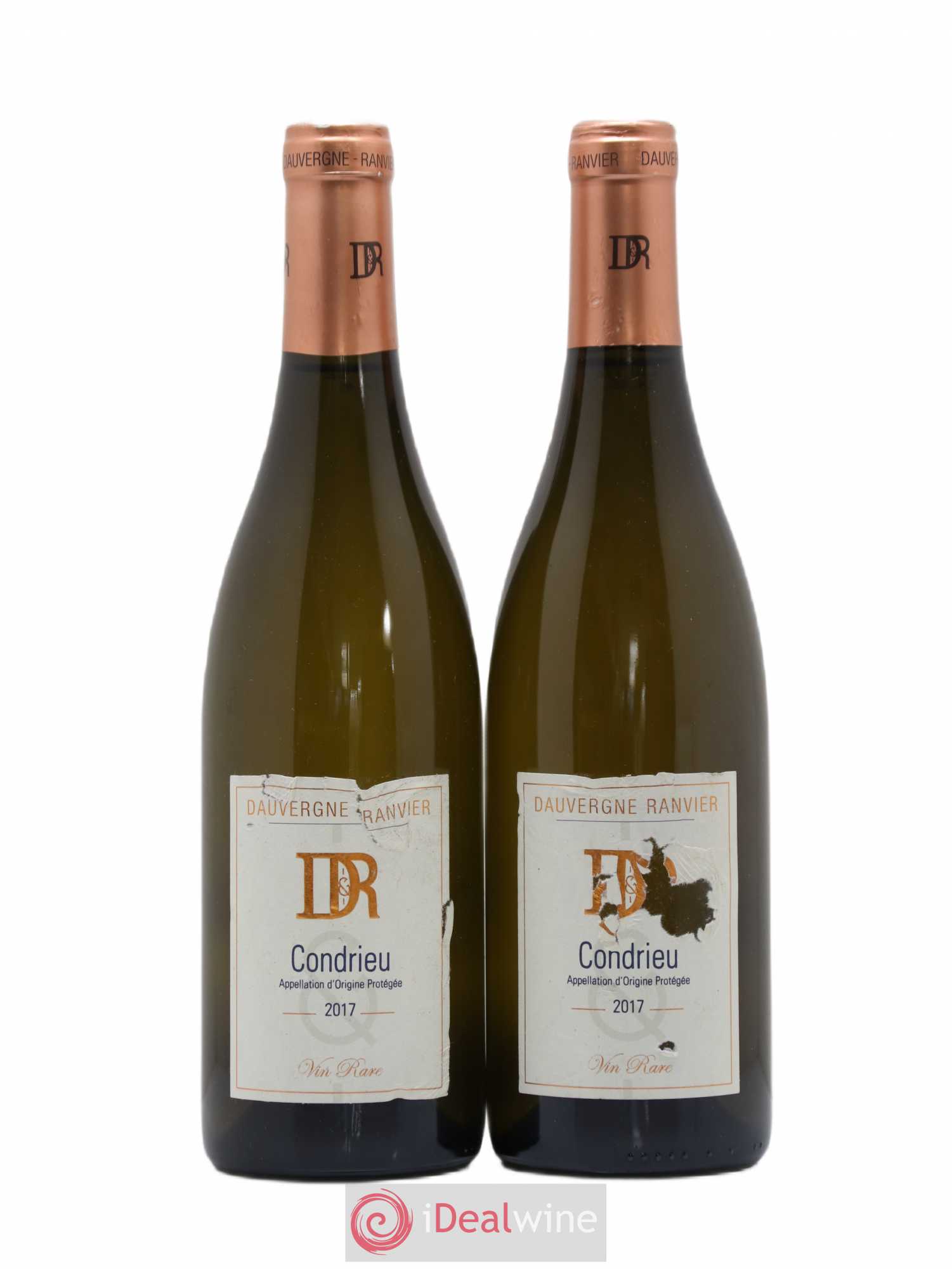 Condrieu Dauvergne Ranvier 2017 - Lot de 2 bouteilles - 0
