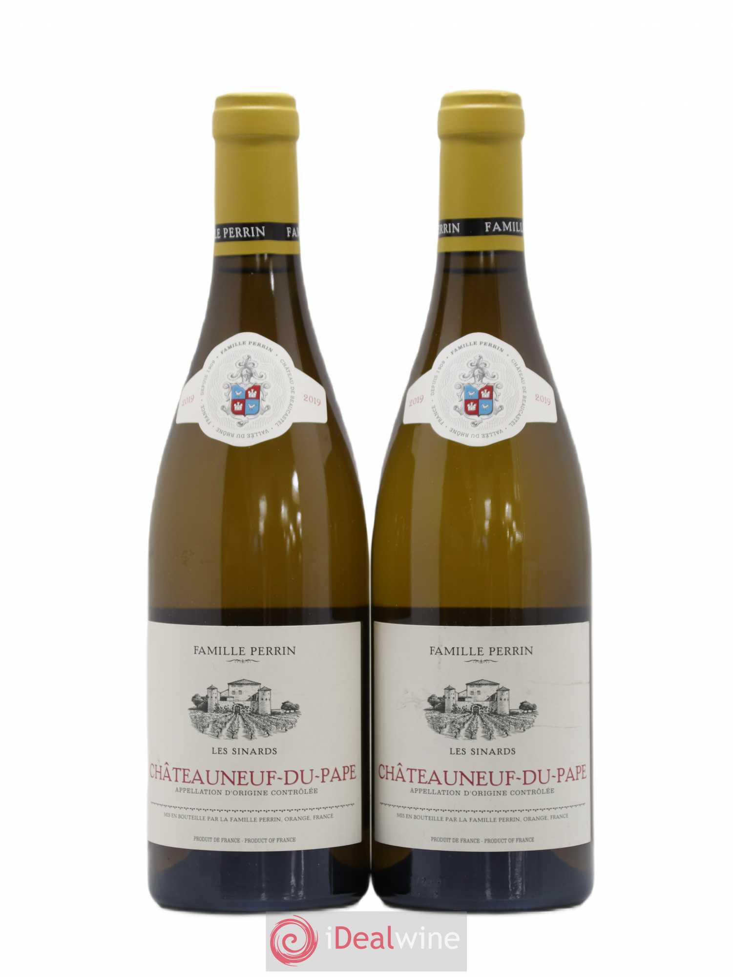 Châteauneuf-du-Pape Les Sinards Perrin 2019 - Posten von 2 Flaschen - 0