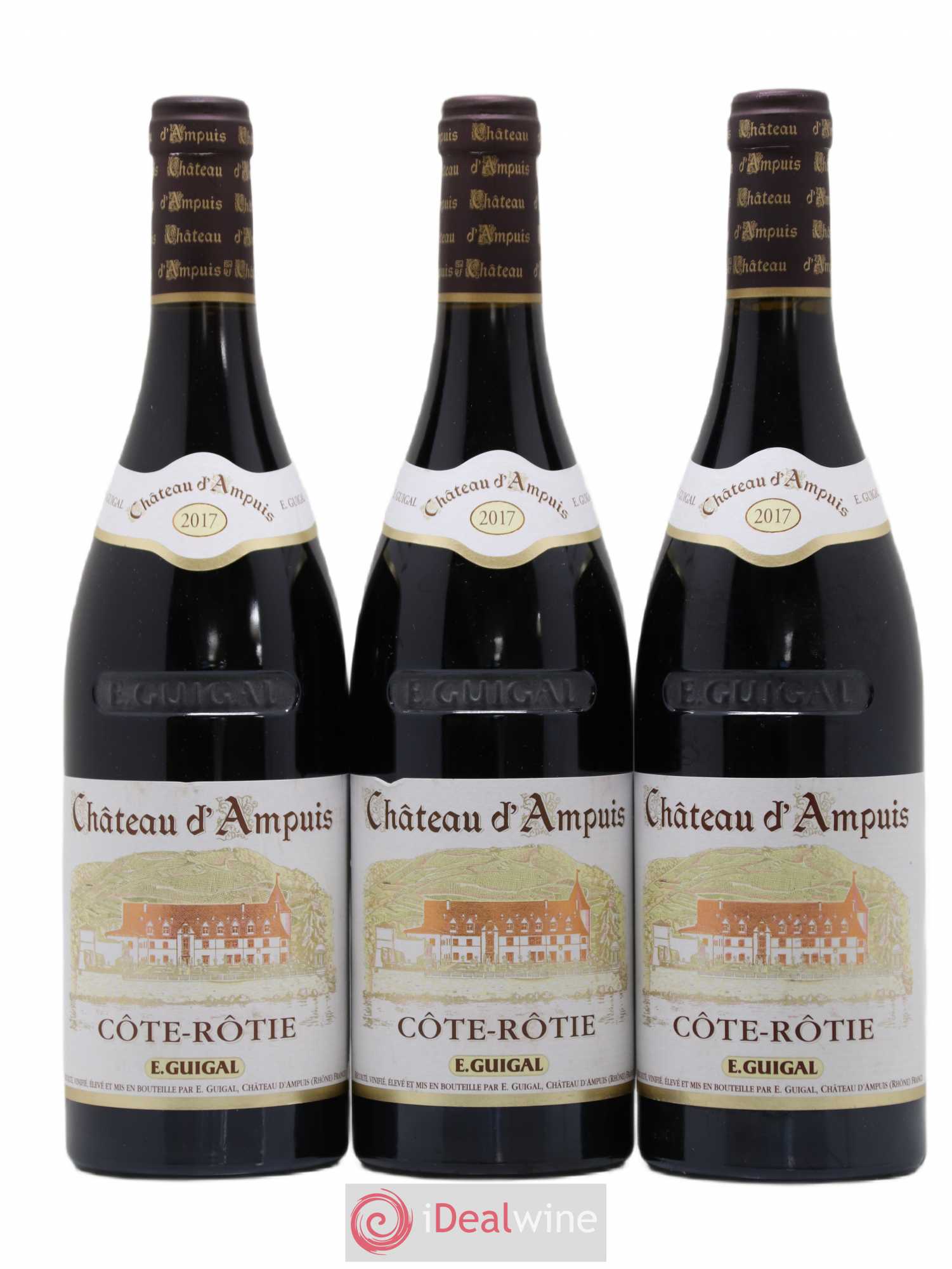 Côte-Rôtie Château d'Ampuis Guigal 2017 - Lot de 3 bouteilles - 0
