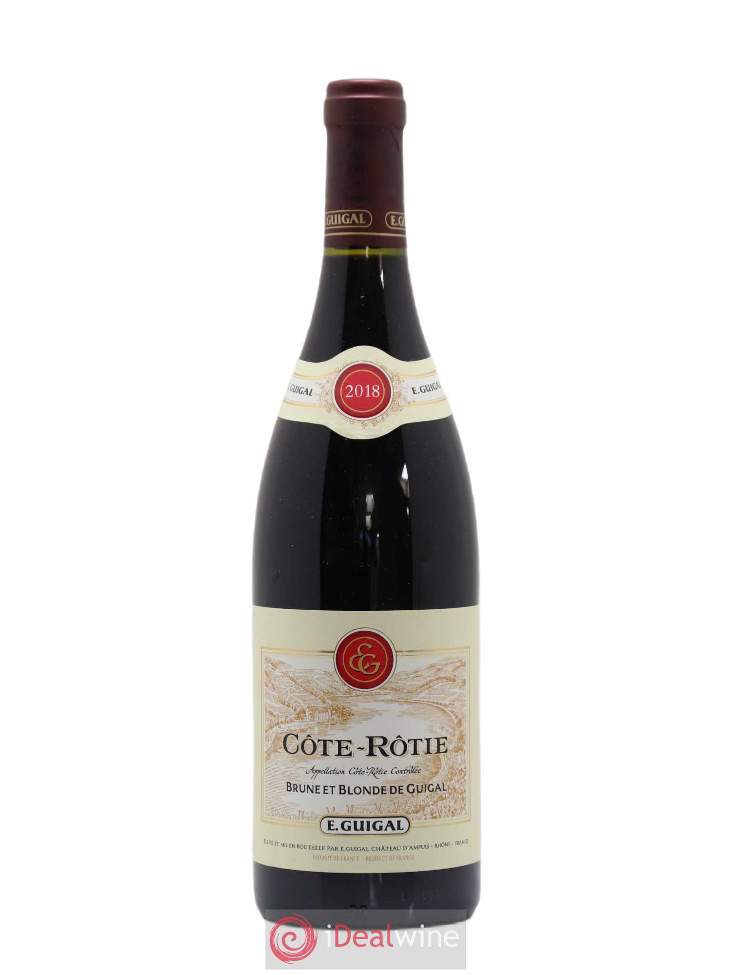 Côte-Rôtie Côtes Brune et Blonde Guigal 2018 - Lot de 1 bouteille - 0