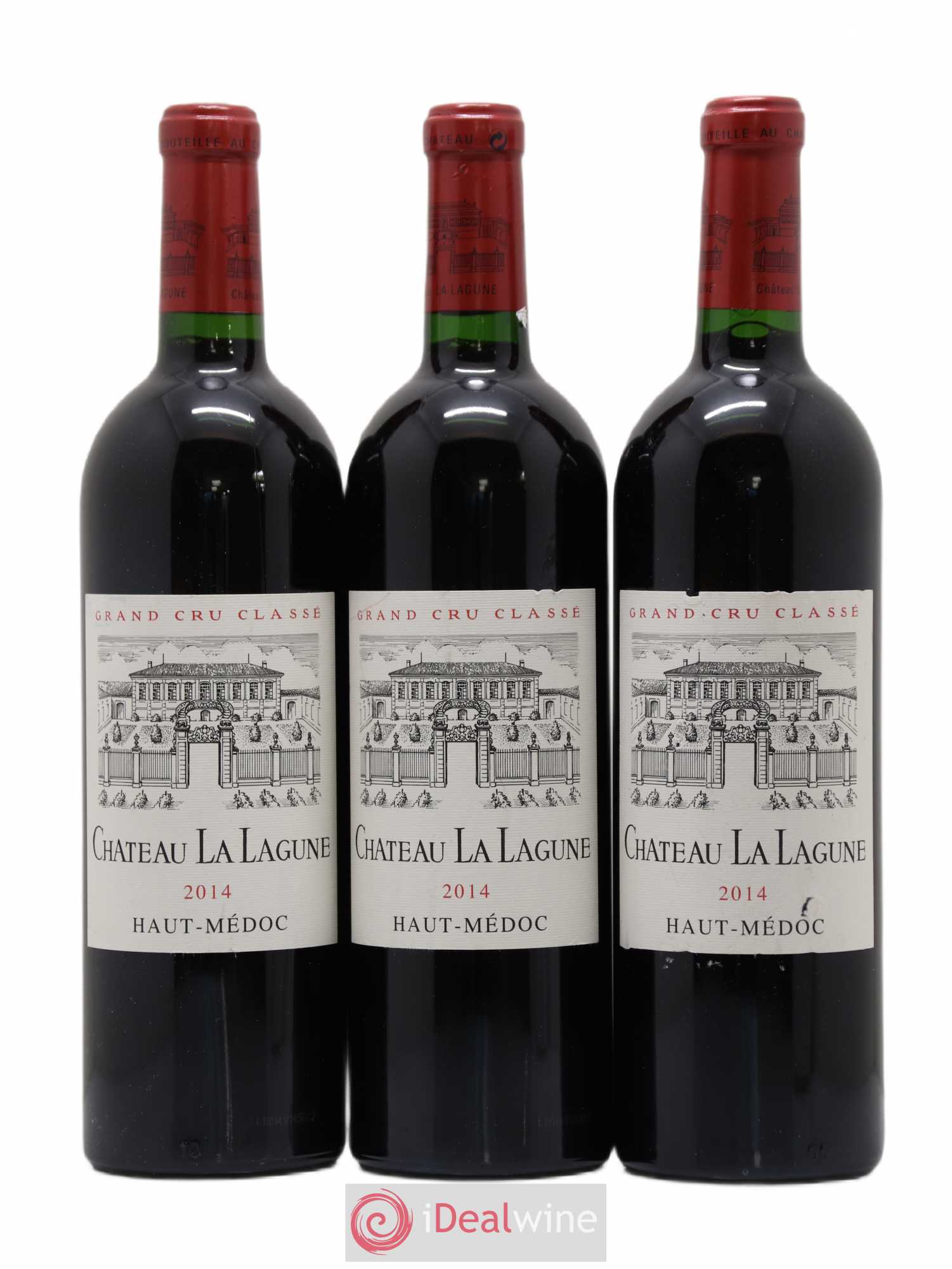 Château la Lagune 3ème Grand Cru Classé 2014 - Lot de 3 bouteilles - 0