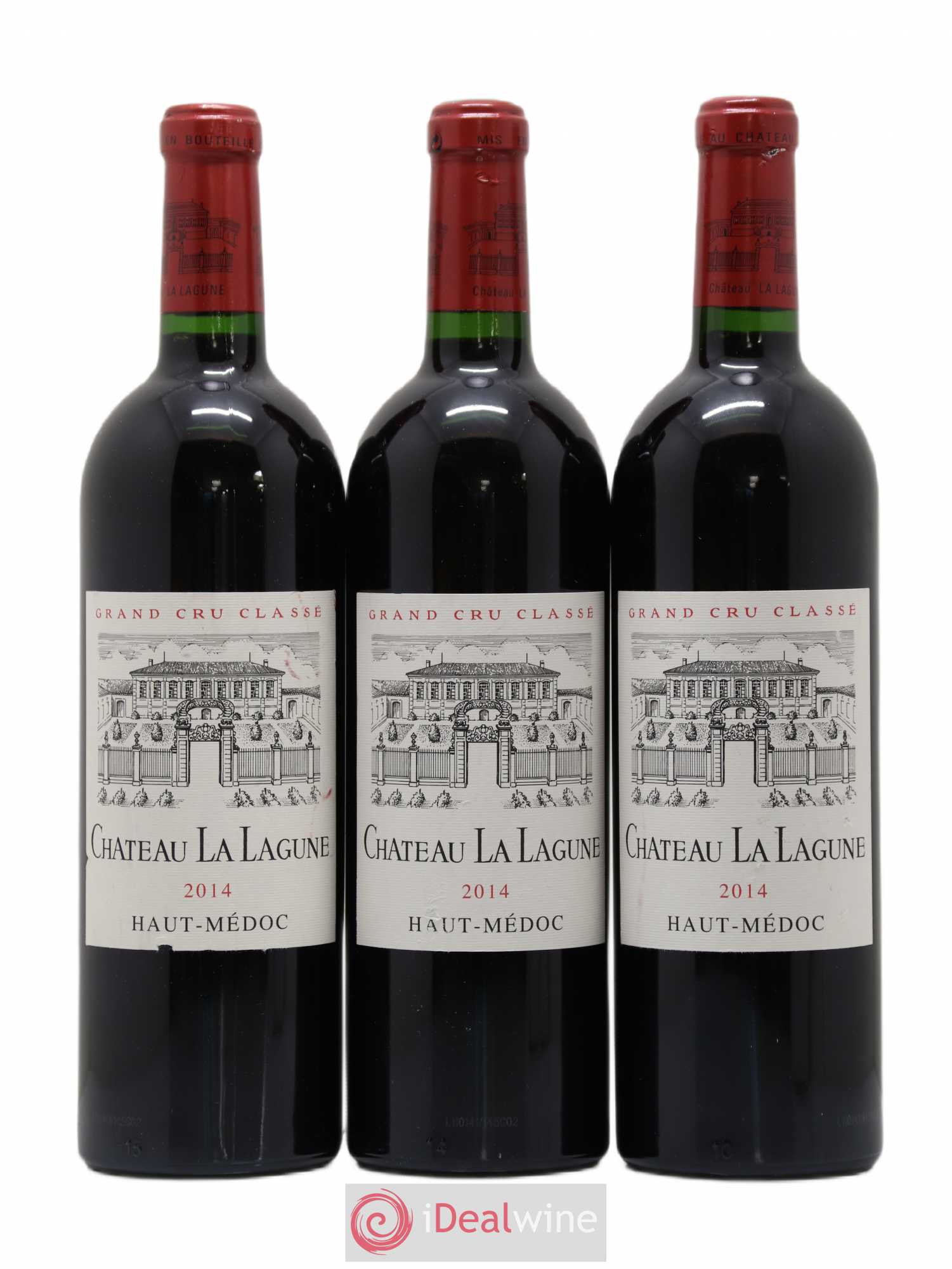 Château la Lagune 3ème Grand Cru Classé 2014 - Lot de 3 bouteilles - 0