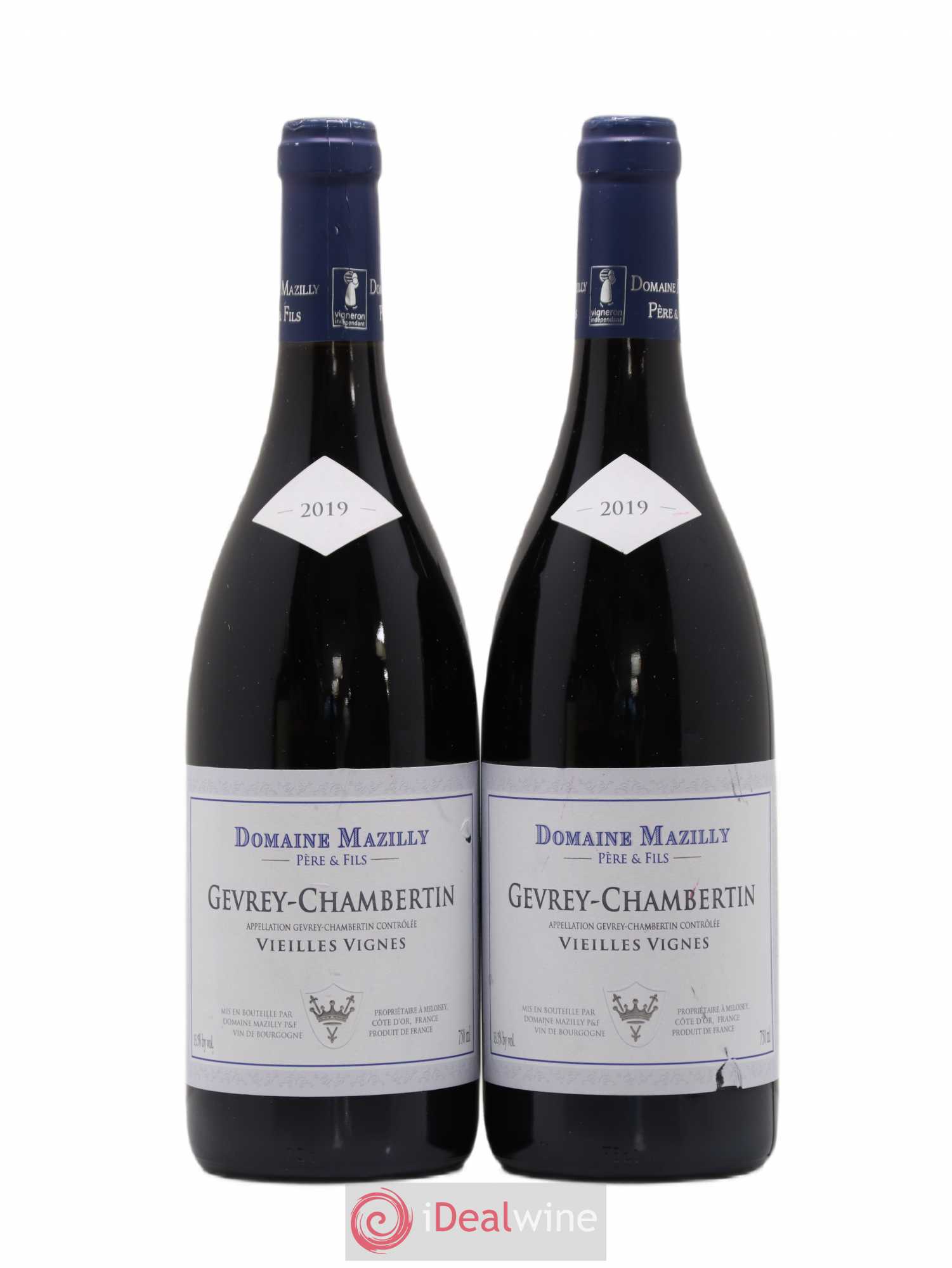 Gevrey-Chambertin Vieilles vignes Domaine Mazilly 2019 - Posten von 2 Flaschen - 0