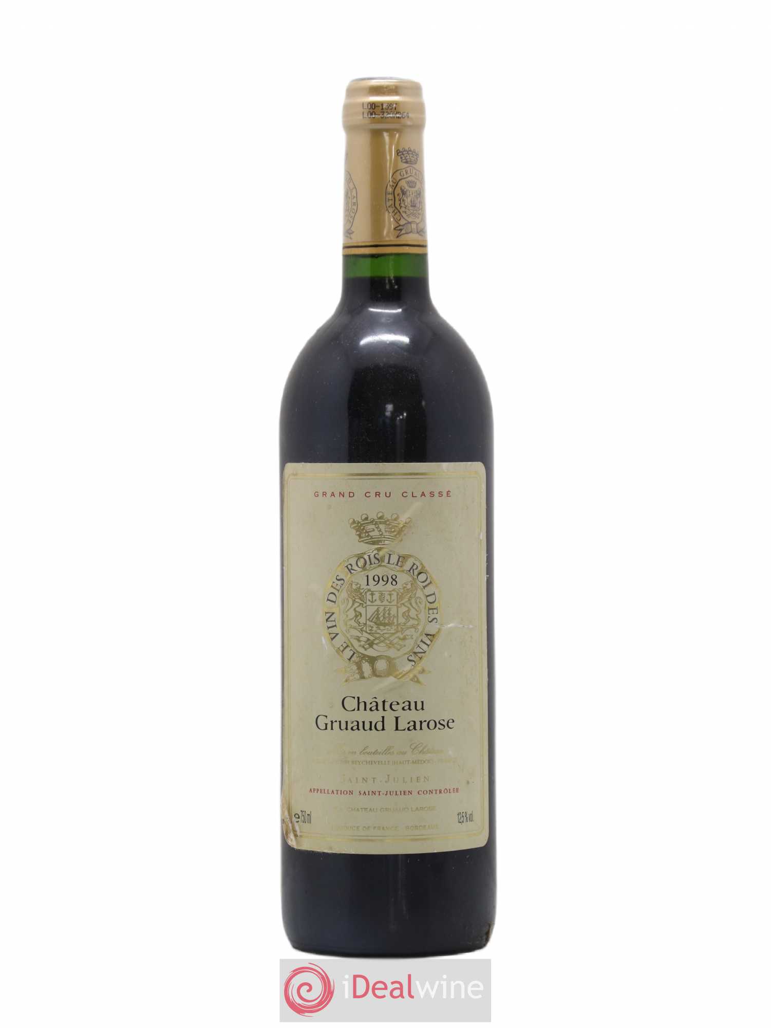 Château Gruaud Larose 2ème Grand Cru Classé 1998 - Lot de 1 bouteille - 0