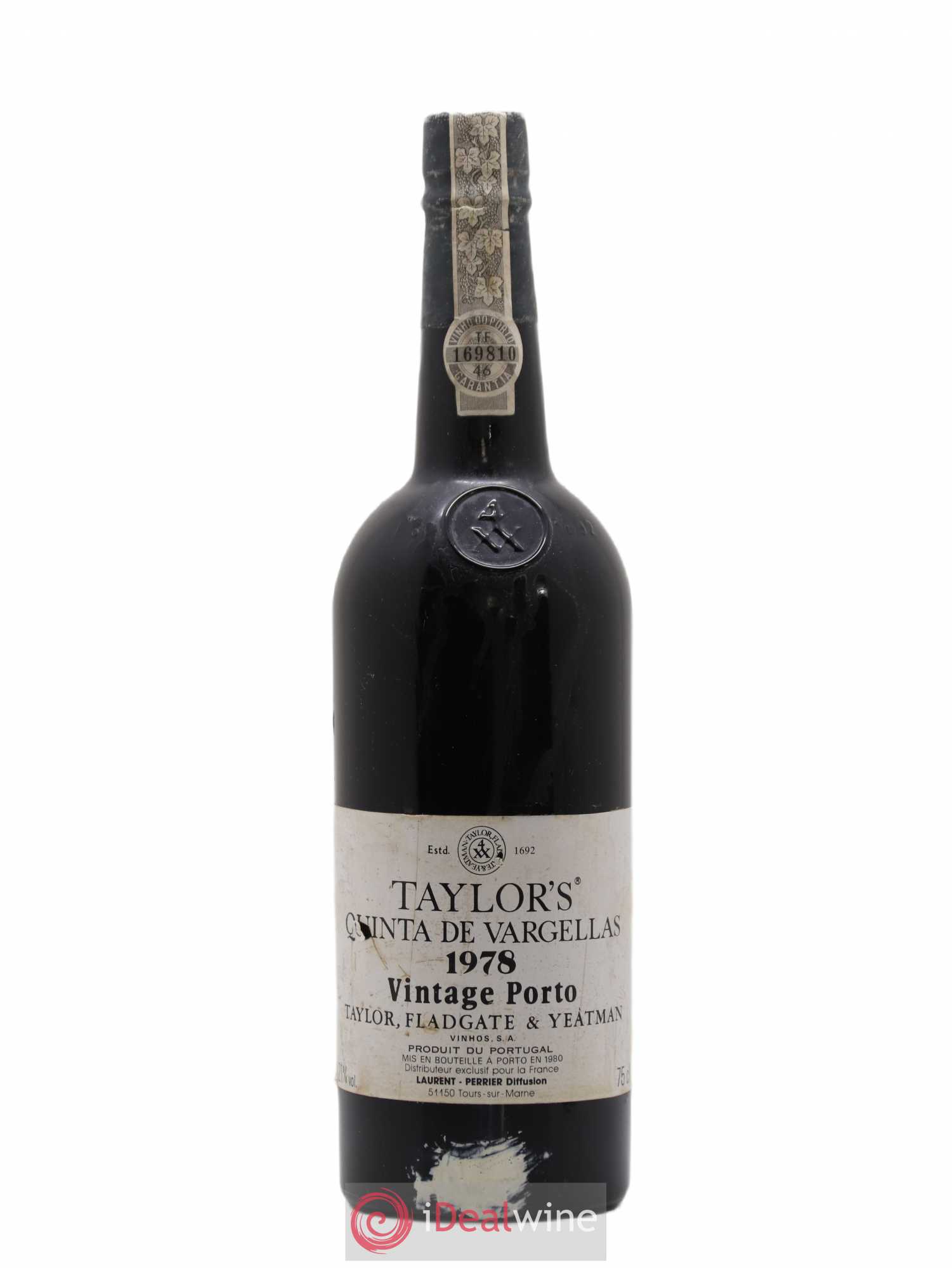 Porto Taylor - Quinta de Vargellas Vintage 1978 - Lot de 1 bouteille - 0