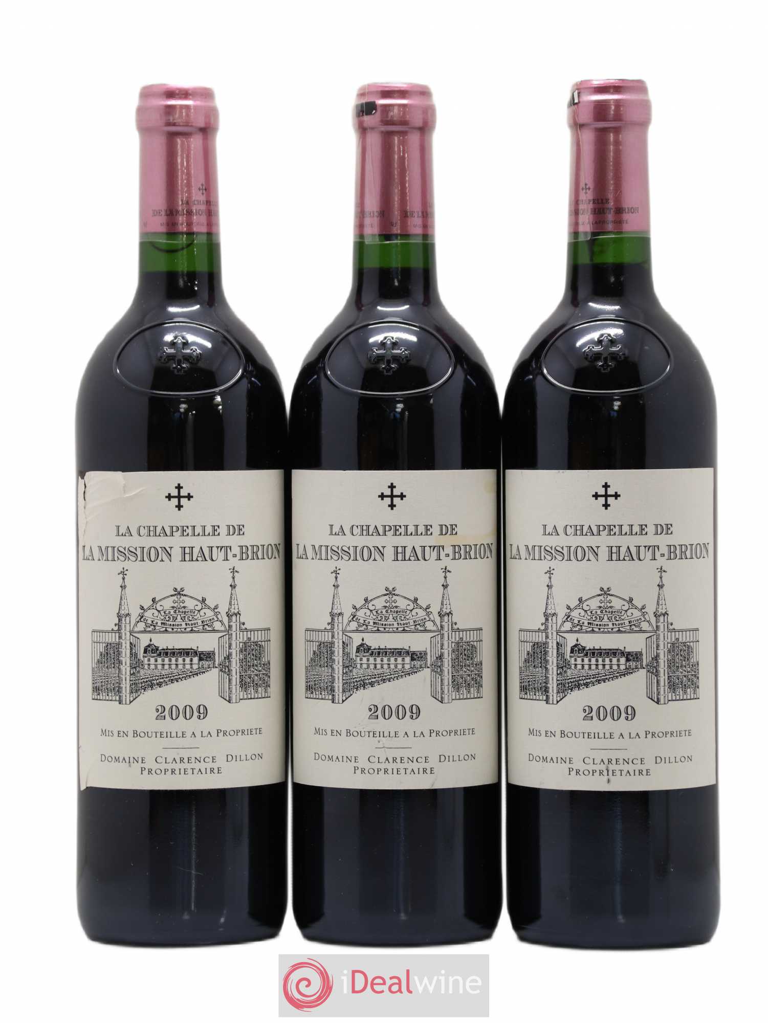 La Chapelle de La Mission Haut-Brion Second Vin 2009 - Lot de 3 bouteilles - 0