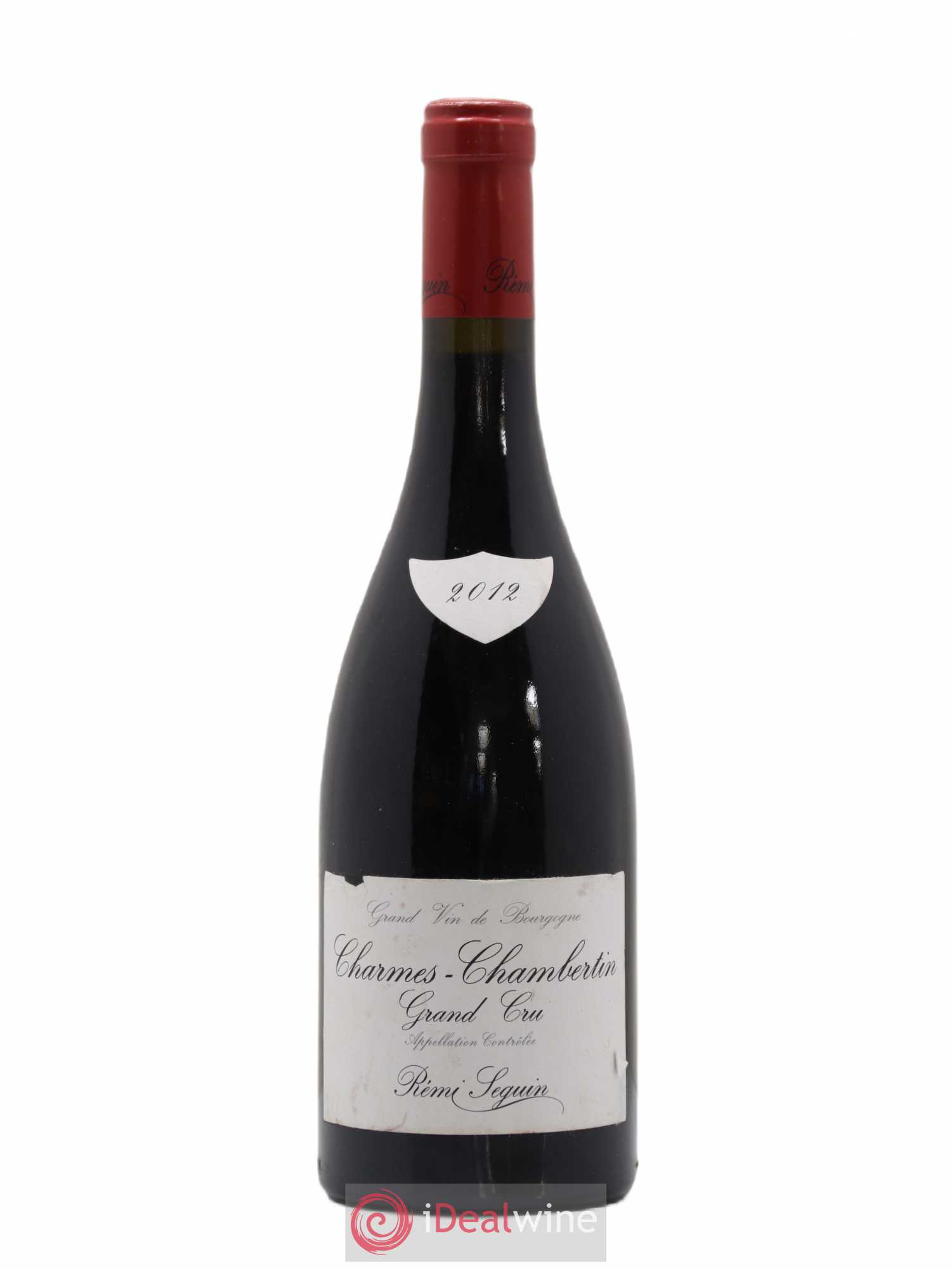 Charmes-Chambertin Grand Cru Remi Seguin 2012 - Lot de 1 bouteille - 0