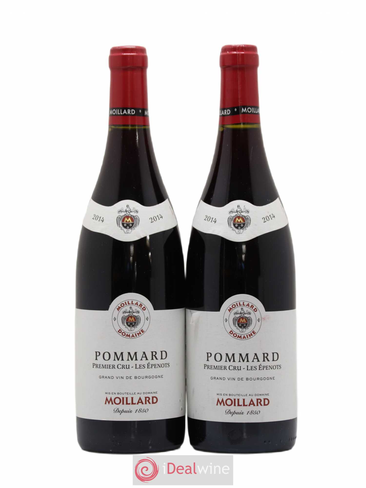 Pommard 1er Cru Les Epenots Domaine Moillard 2014 - Posten von 2 Flaschen - 0