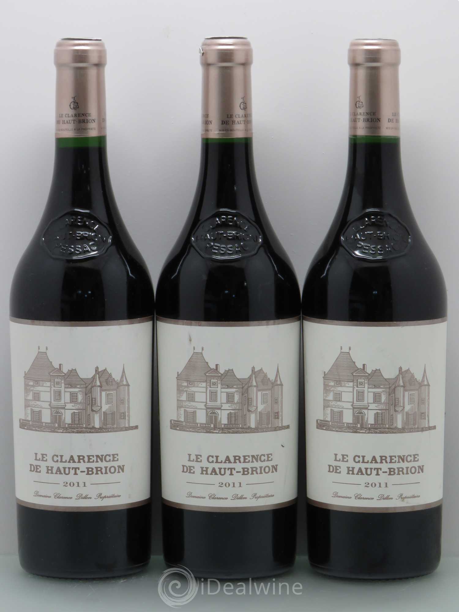 Clarence (Bahans) de Haut-Brion Second Vin 2011 - Lot de 3 bouteilles - 0
