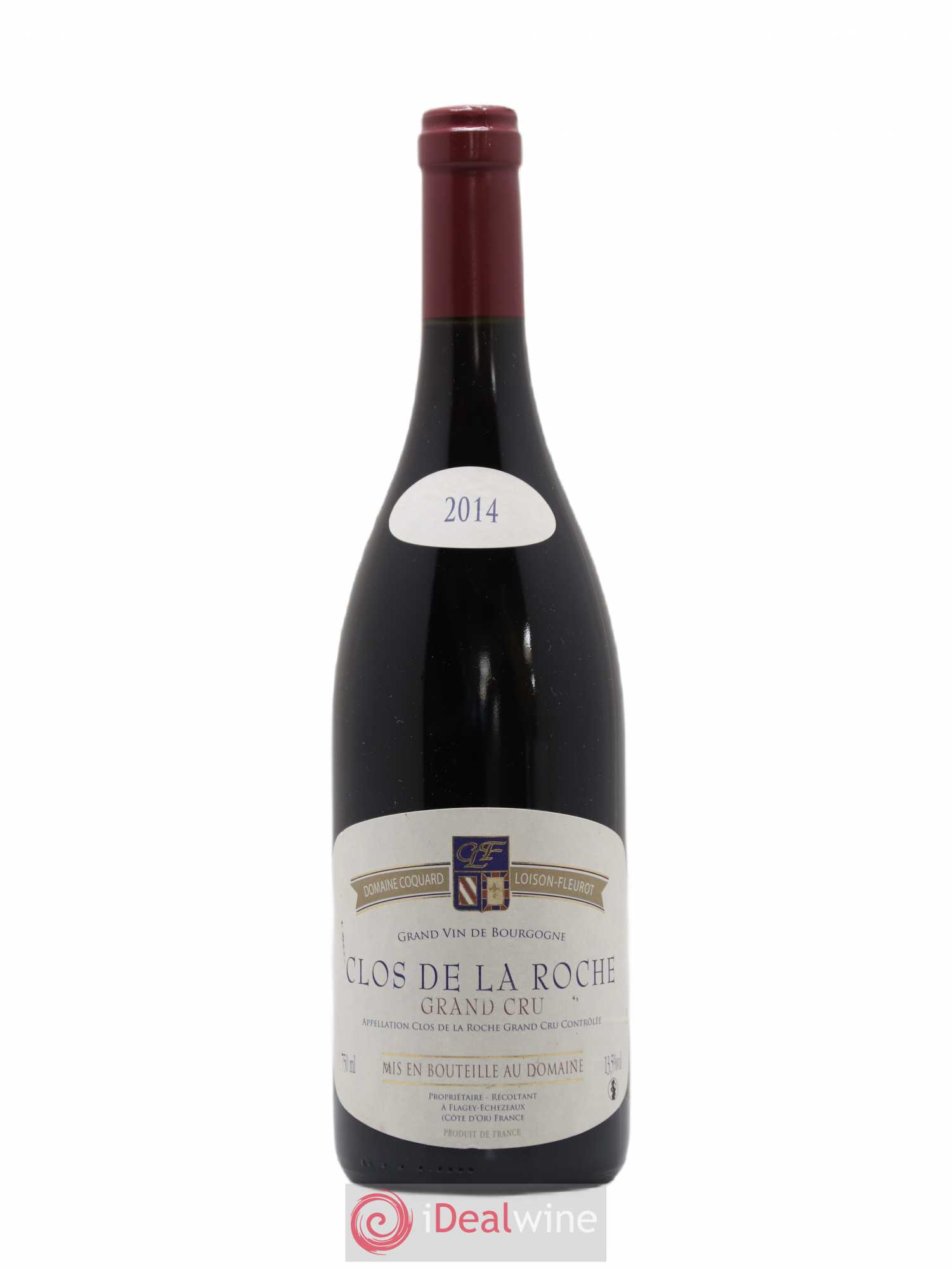 Clos de la Roche Grand Cru Coquard Loison-Fleurot 2014 - Lot de 1 bouteille - 0