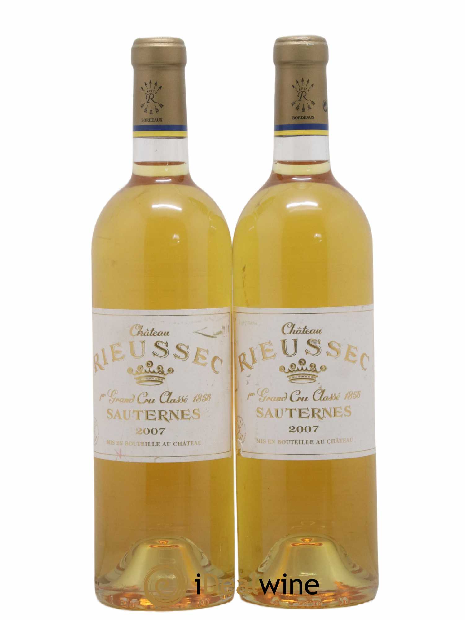 Château Rieussec 1er Grand Cru Classé 2007 - Lotto di 2 bottiglie - 0