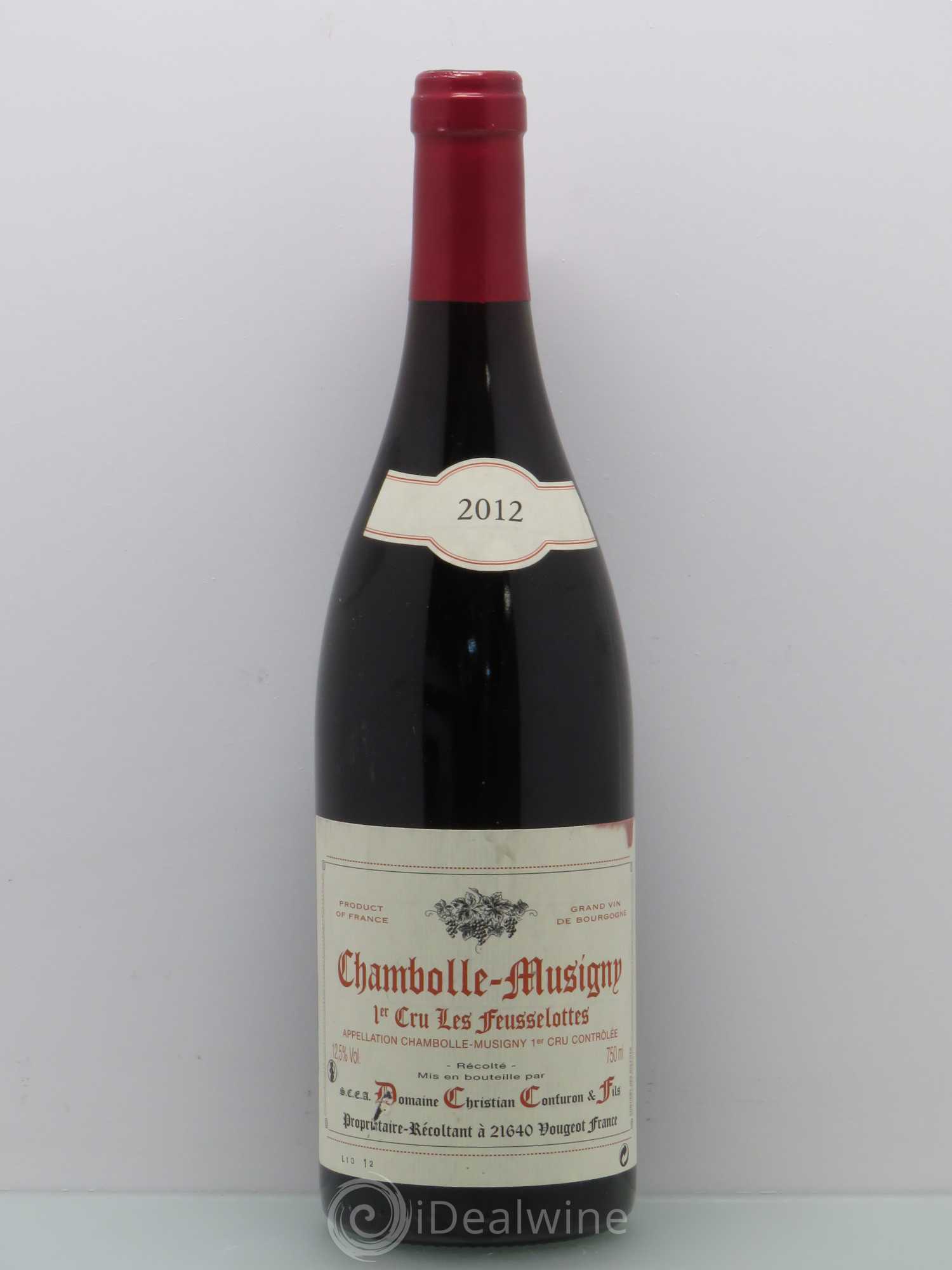 Chambolle-Musigny 1er Cru Les Feusselottes Domaine Christian Confuron 2012 - Posten von 1 Flasche - 0