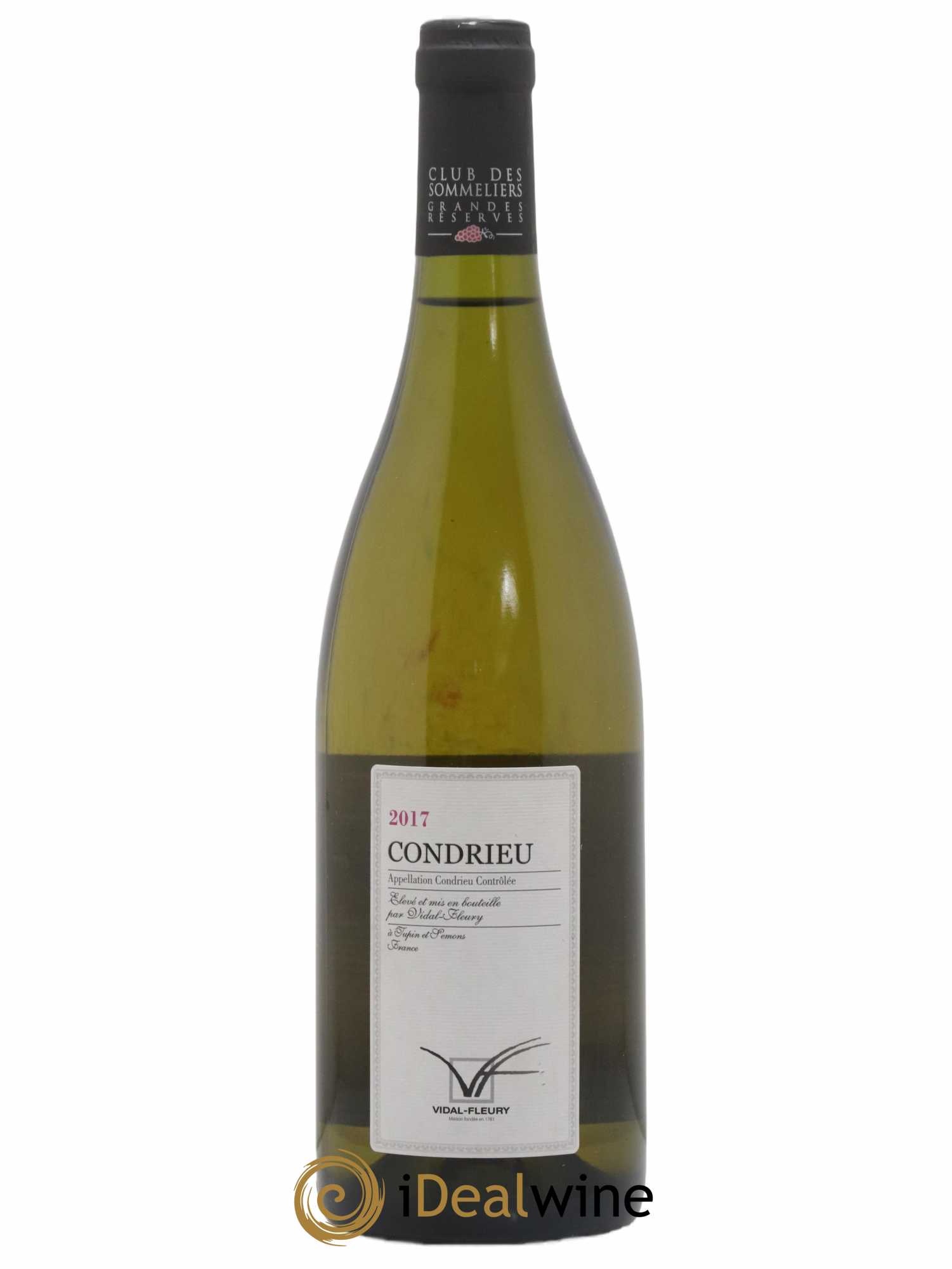 Condrieu Vidal Fleury Club des Sommeliers Grandes Réserves 2017 - Lot de 1 bouteille - 0