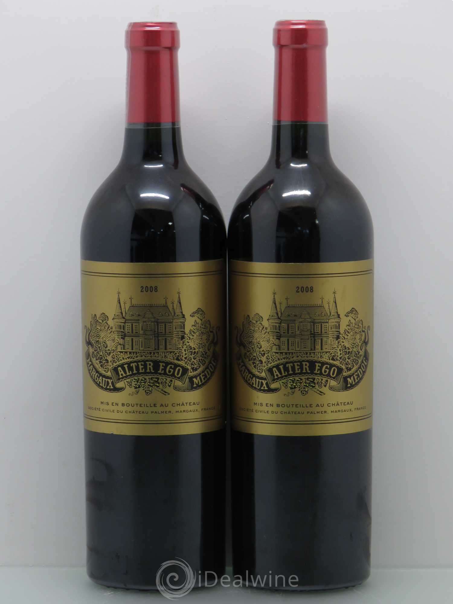 Alter Ego de Palmer Second Vin 2008 - Lot de 2 bouteilles - 0