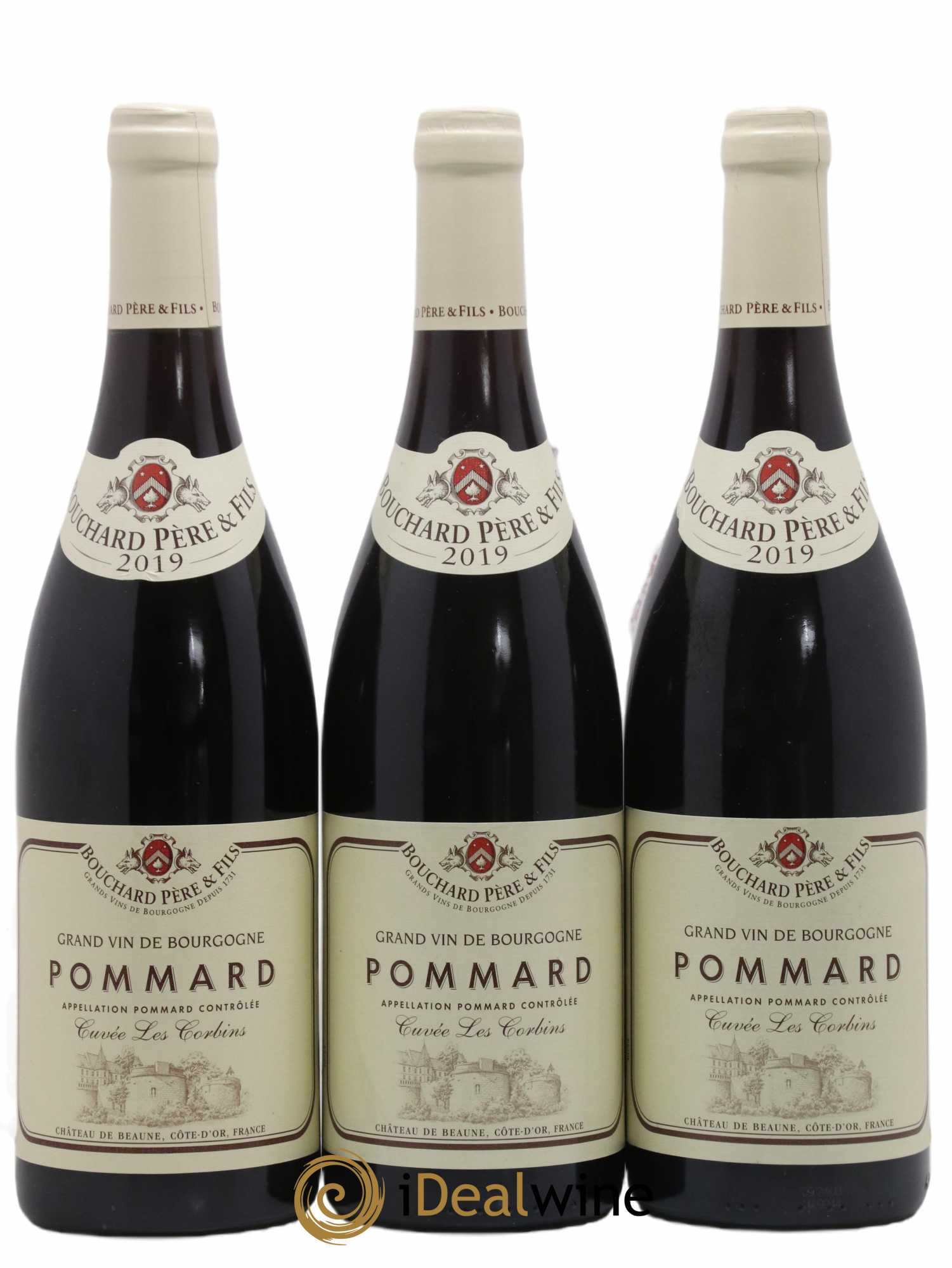 Pommard Les Corbins Bouchard Père et Fils 2019 - Posten von 3 Flaschen - 0