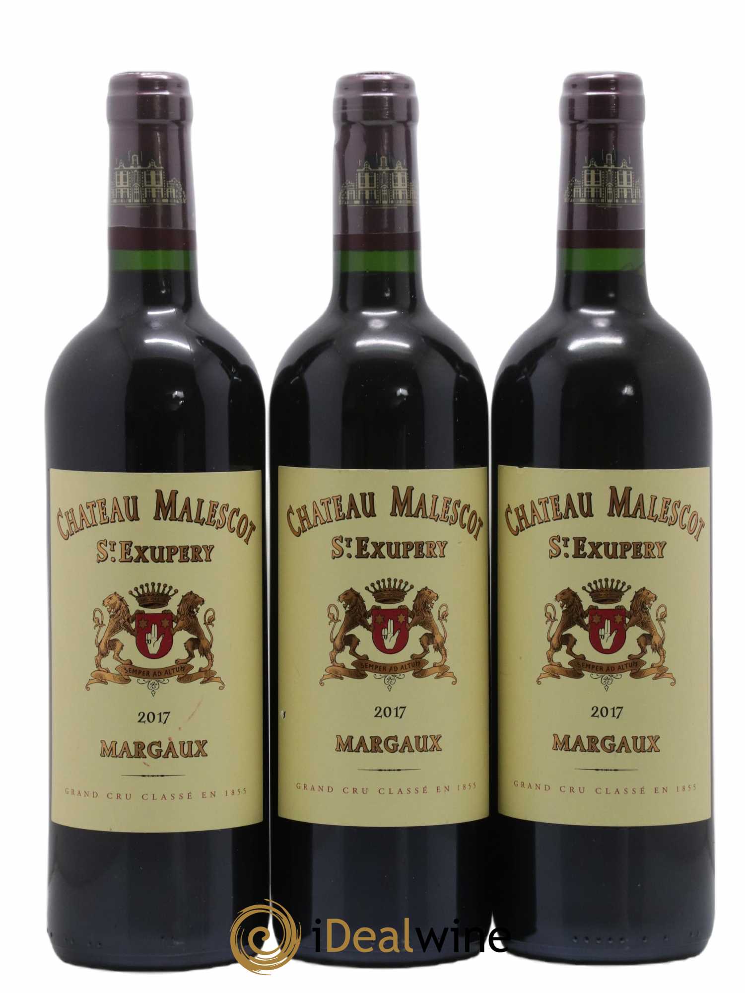 Château Malescot Saint-Exupéry 3ème Grand Cru Classé 2017 - Lot de 3 bouteilles - 0