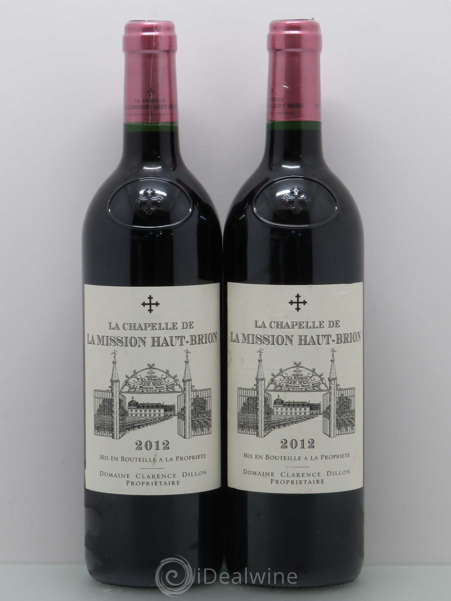 La Chapelle de La Mission Haut-Brion Second Vin 2012 - Lot de 2 bouteilles - 0