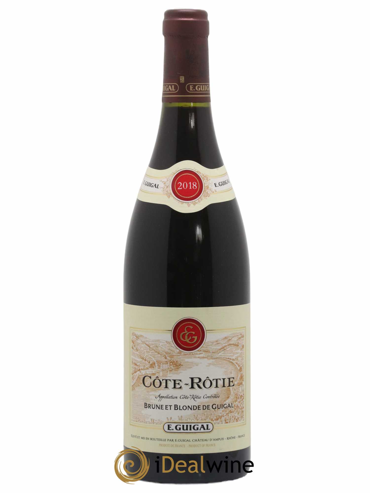 Côte-Rôtie Côtes Brune et Blonde Guigal 2018 - Lot de 1 bouteille - 0