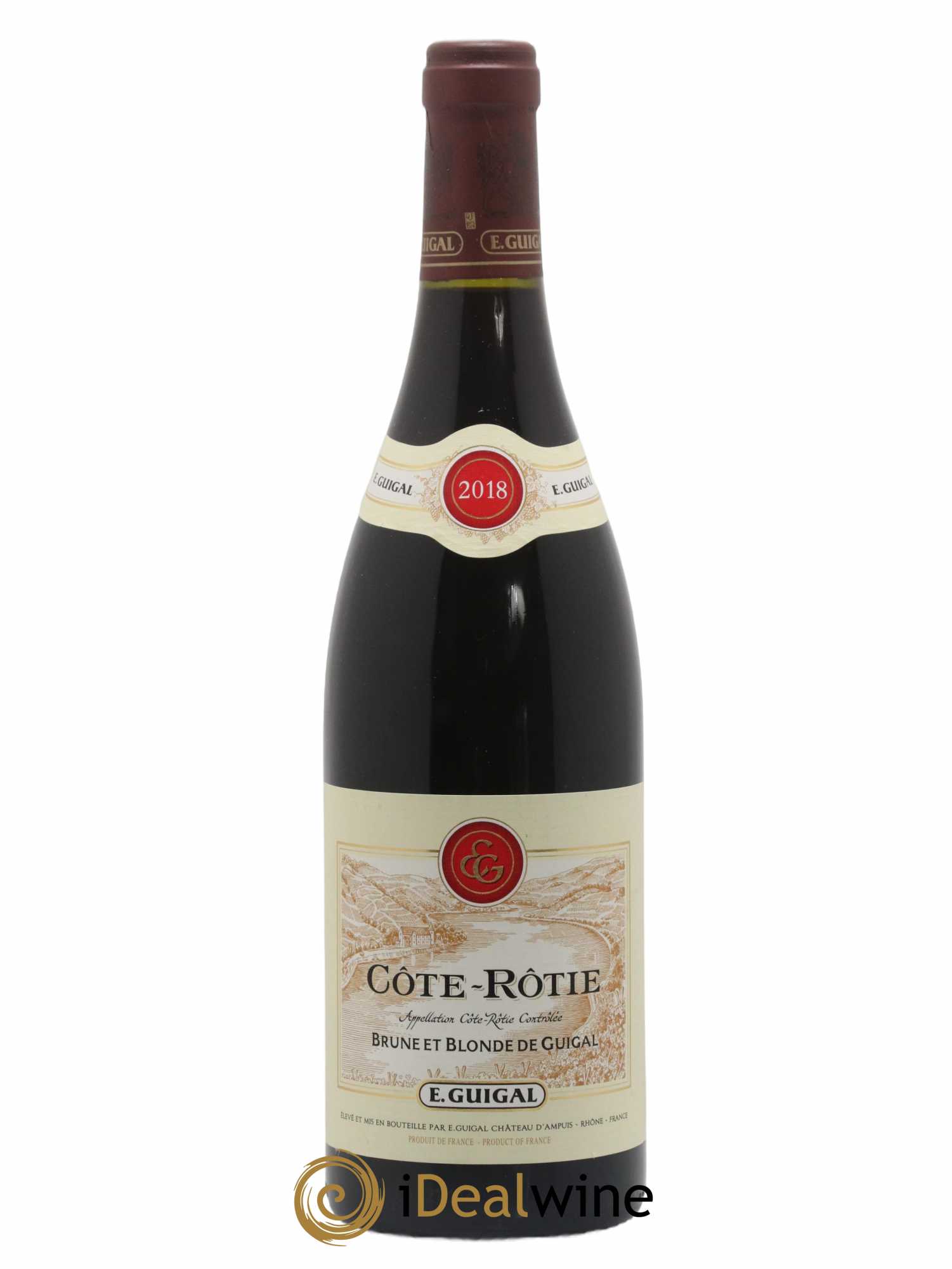 Côte-Rôtie Côtes Brune et Blonde Guigal 2018 - Lot de 1 bouteille - 0