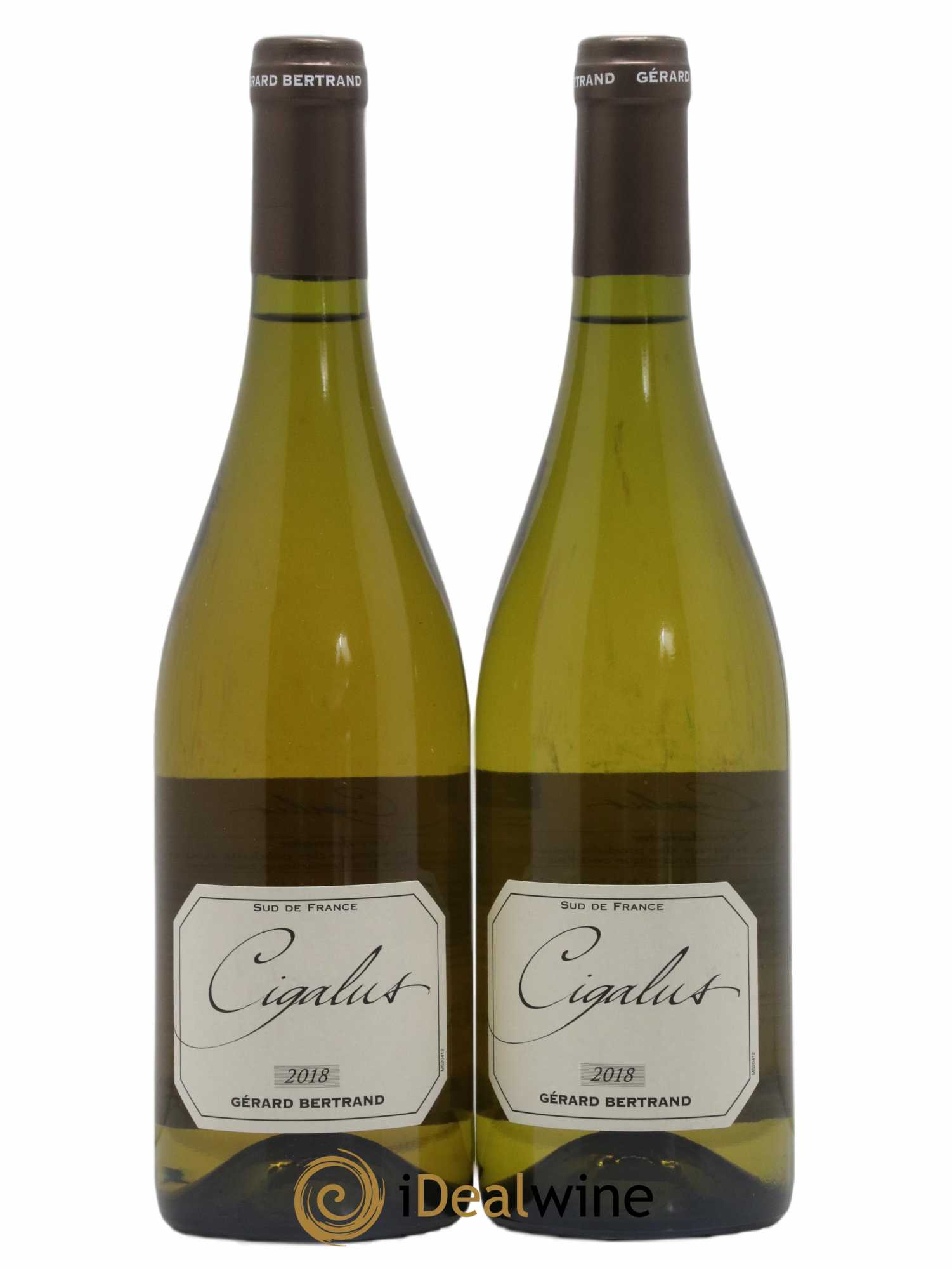 Pays d'Oc Cigalus domaine Gérard Bertrand 2018 - Posten von 2 Flaschen - 0