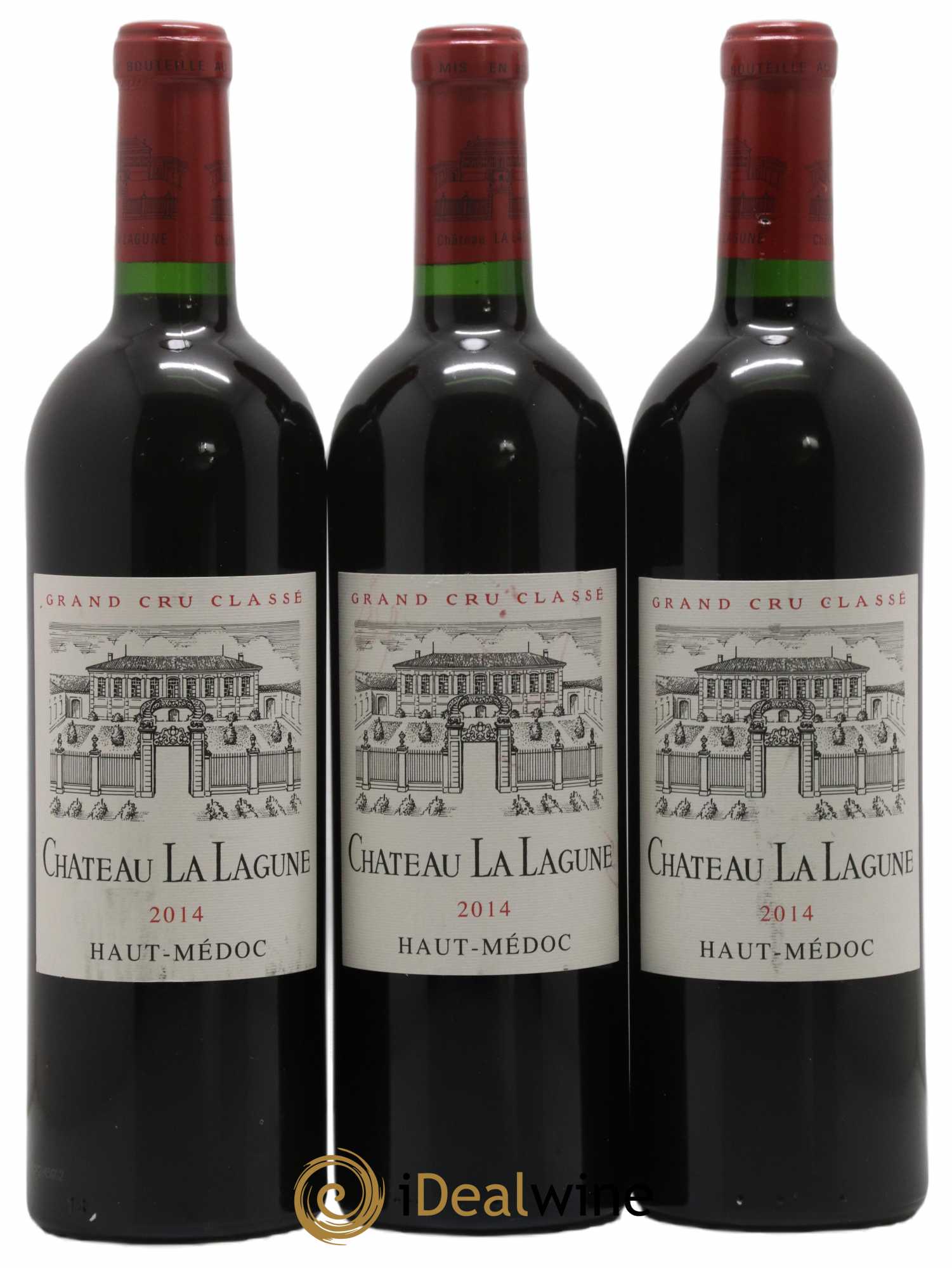 Château la Lagune 3ème Grand Cru Classé 2014 - Lot de 3 bouteilles - 0