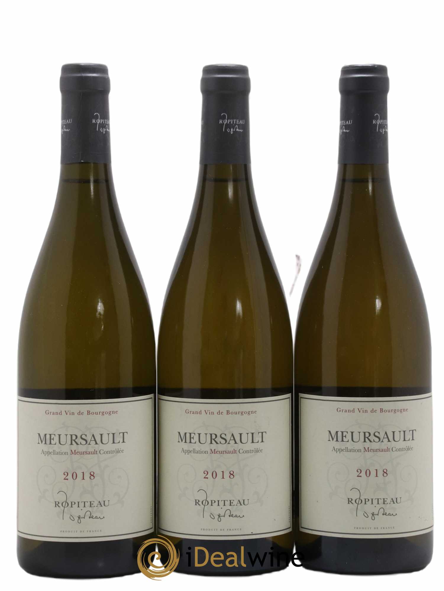 Meursault Ropiteau (Domaine) 2018 - Lot de 3 bouteilles - 0