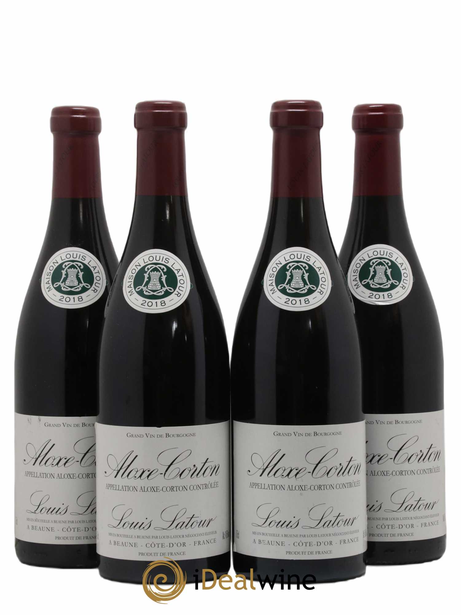 Aloxe-Corton Louis Latour 2018 - Lot de 4 bouteilles - 0