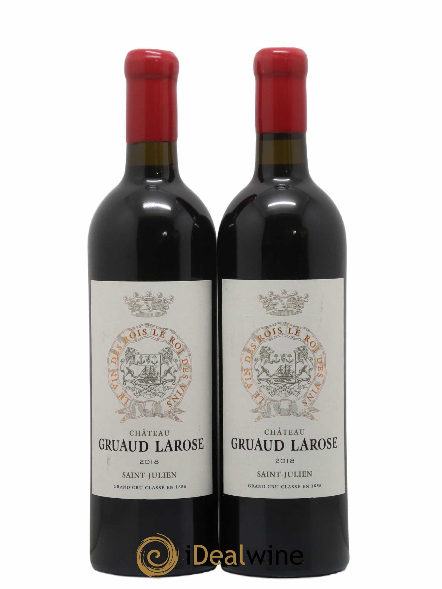 Château Gruaud Larose 2ème Grand Cru Classé 2018 - Lot de 2 bouteilles - 0