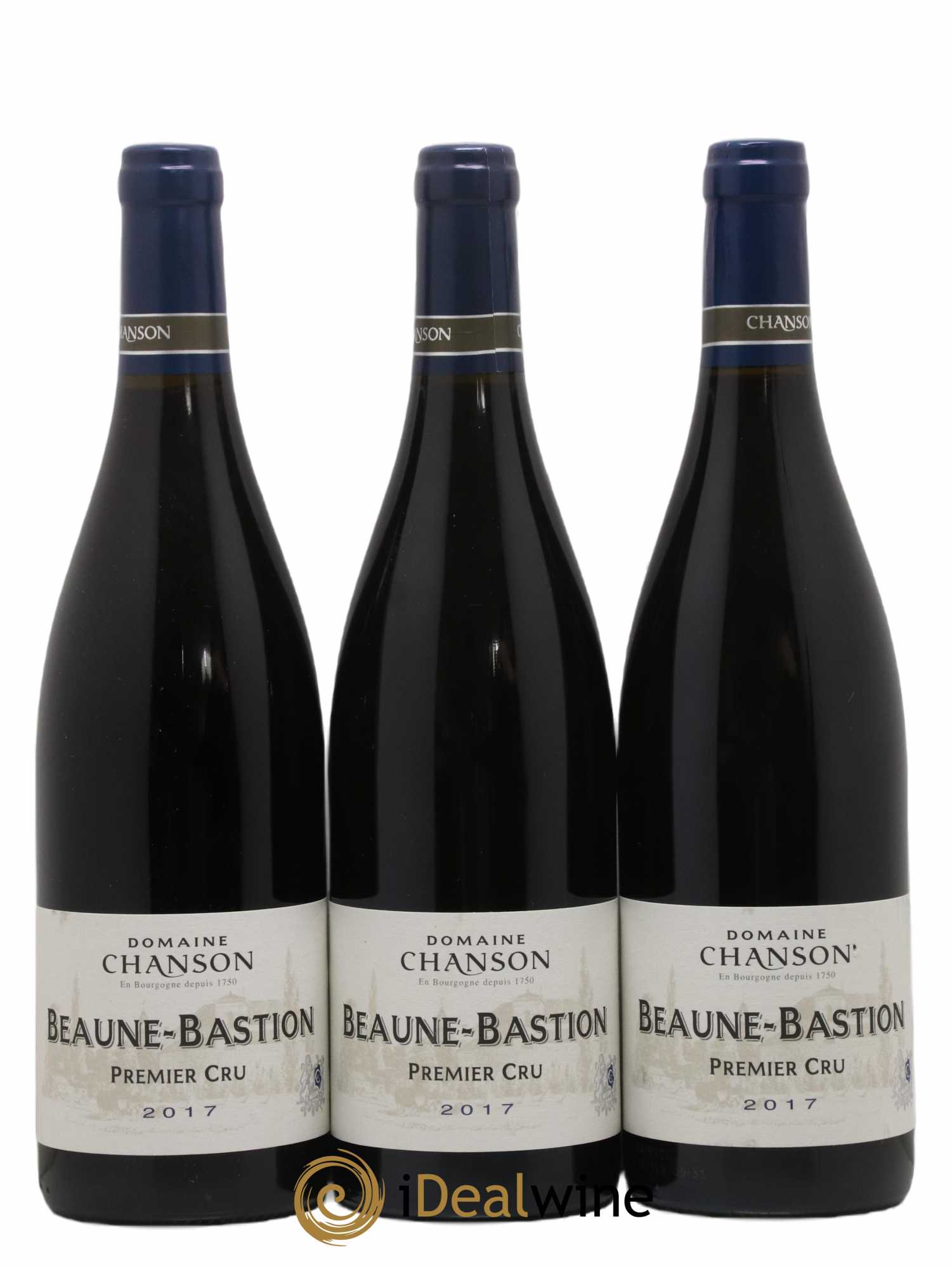 Beaune 1er Cru Bastion Chanson 2017 - Lot de 3 bouteilles - 0