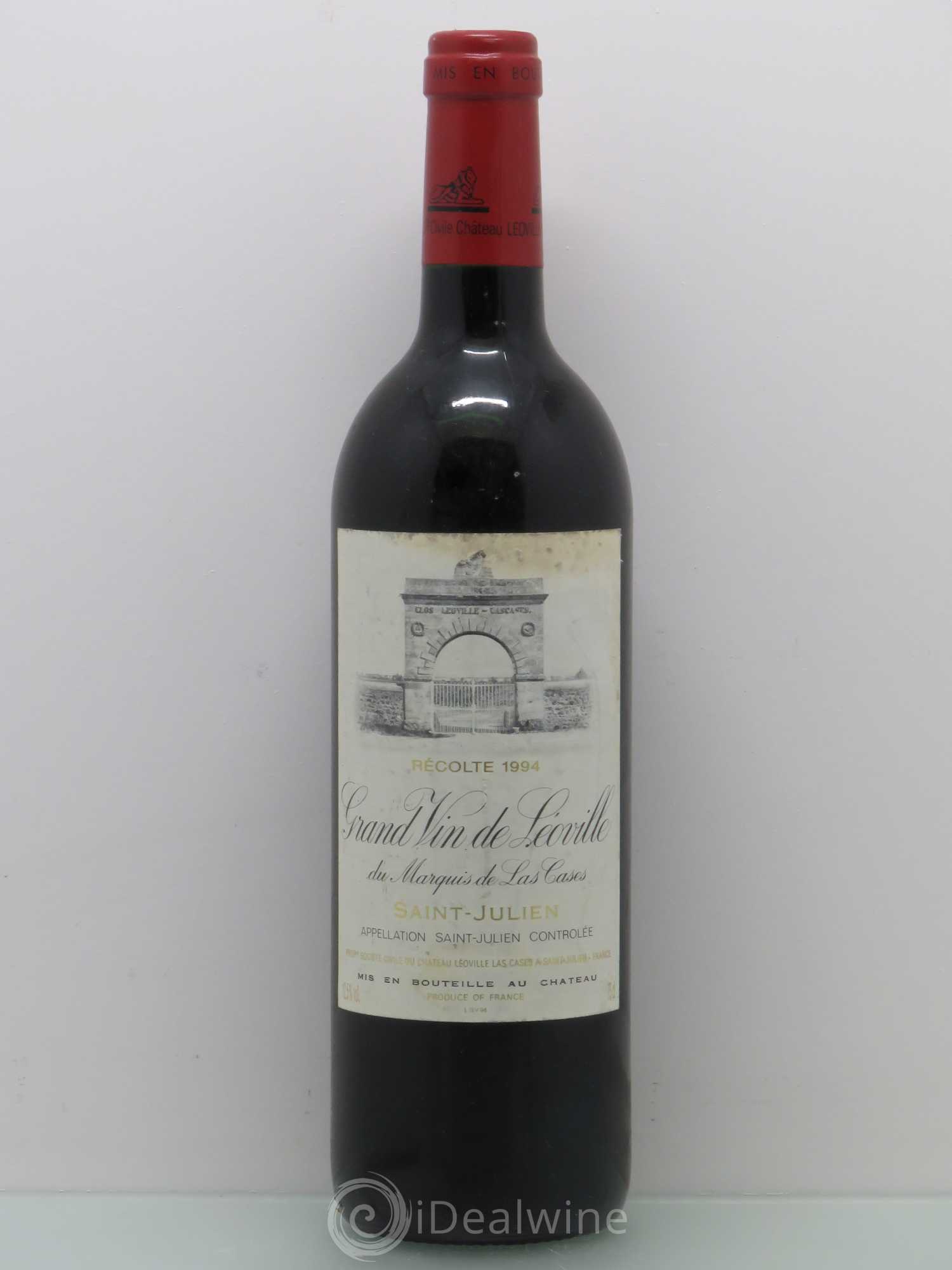 Château Léoville Las Cases 2ème Grand Cru Classé 1994 - Lot de 1 bouteille - 0
