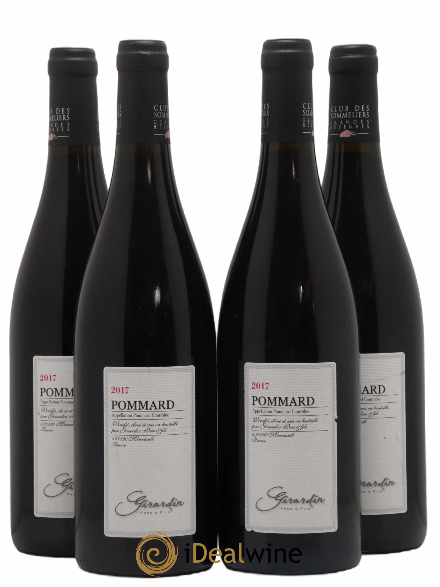Pommard Club Des Sommeliers Girardin 2017 - Posten von 4 Flaschen - 0