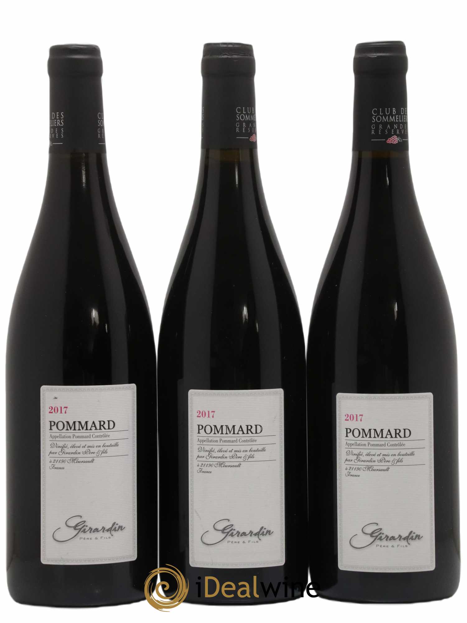 Pommard Club Des Sommeliers Giradin 2017 - Posten von 3 Flaschen - 0