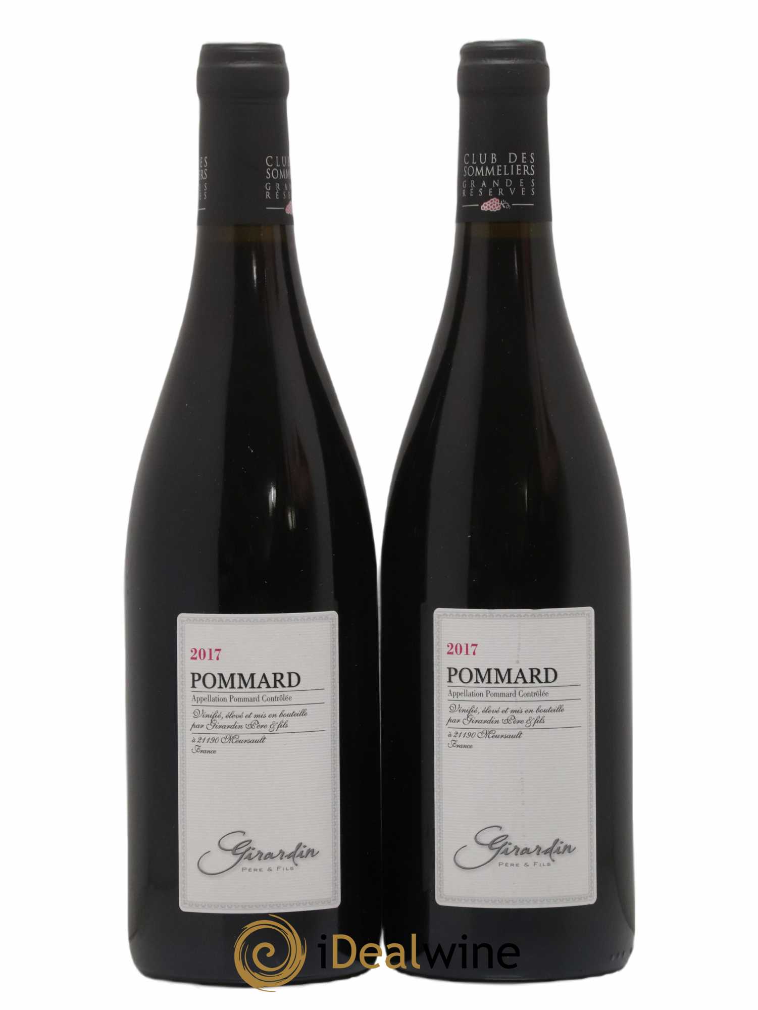Pommard Girardin 2017 - Lot de 2 bouteilles - 0