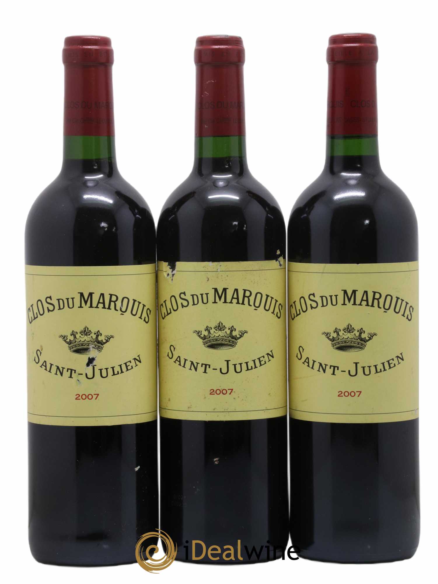 Clos du Marquis 2007 - Lot de 3 bouteilles - 0