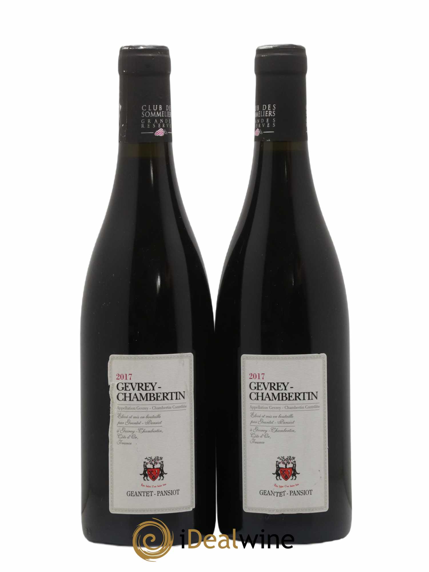 Gevrey-Chambertin Geantet-Pansiot Le Club Des Sommeliers 2017 - Posten von 2 Flaschen - 0